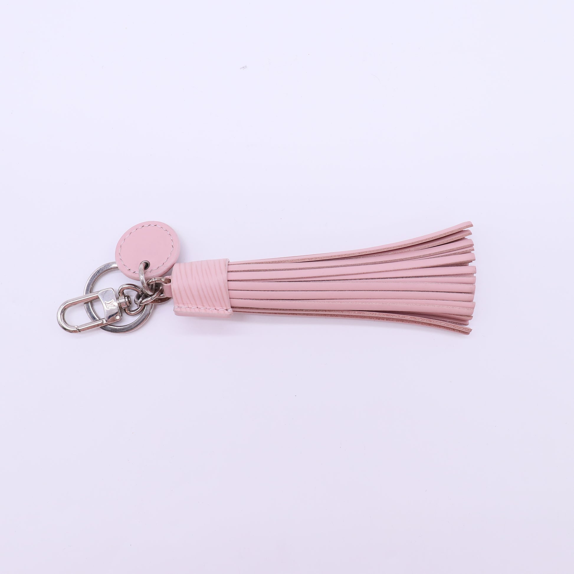 Louis Vuitton Pink Epi Leather Fringe Key Chain W22151