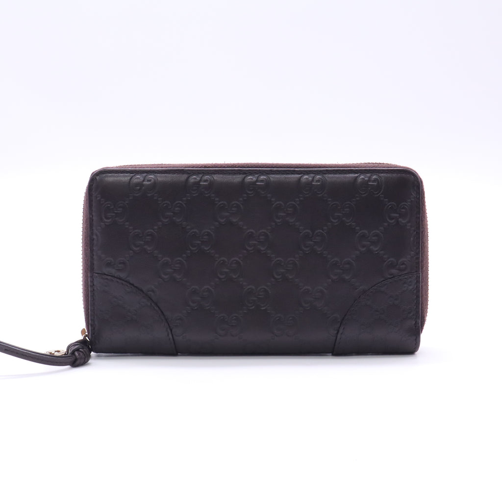 Gucci Guccissima Zip Around Wallet W22761