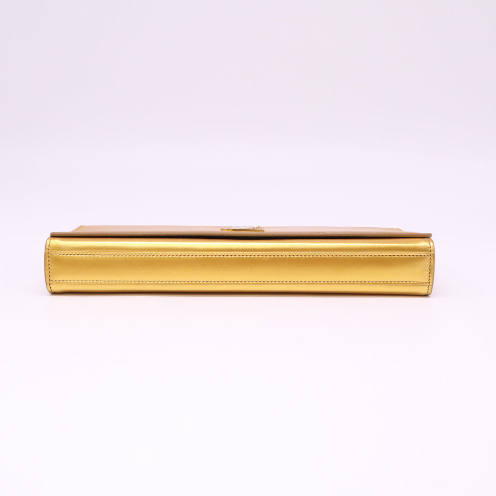Saint Laurent Monogram Cassandre Flap Pouch Clutch W22029