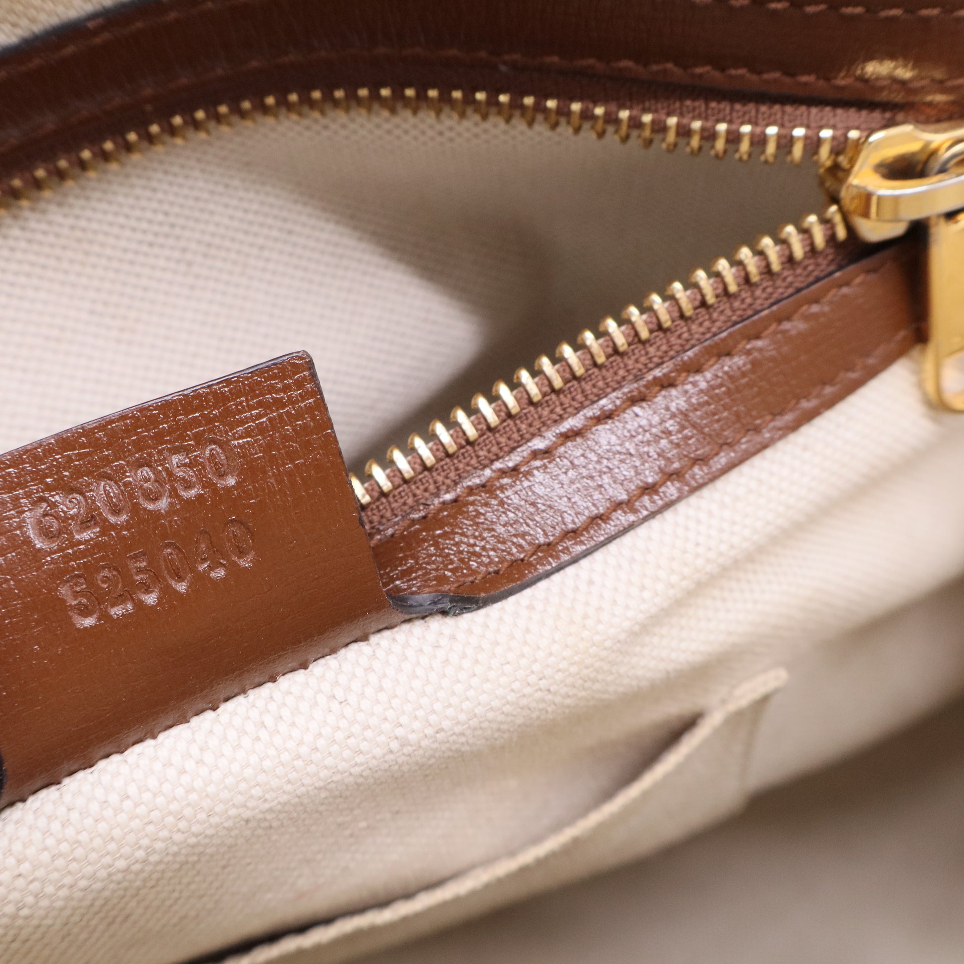 Horsebit 1955 Top Handle Bag GG Coated Canvas with Leather Small Twins B20585