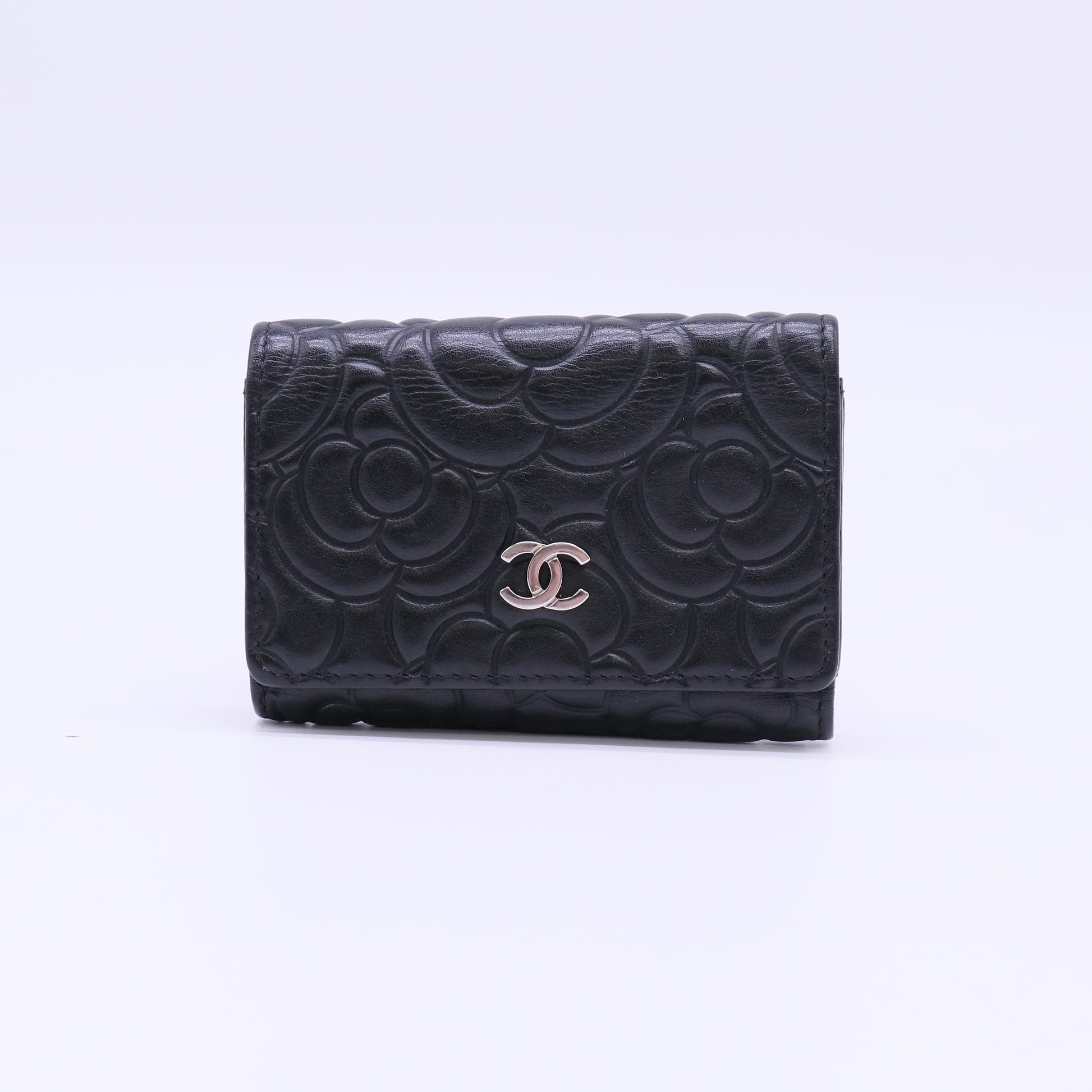 Chanel Camelia Key Holder W22153
