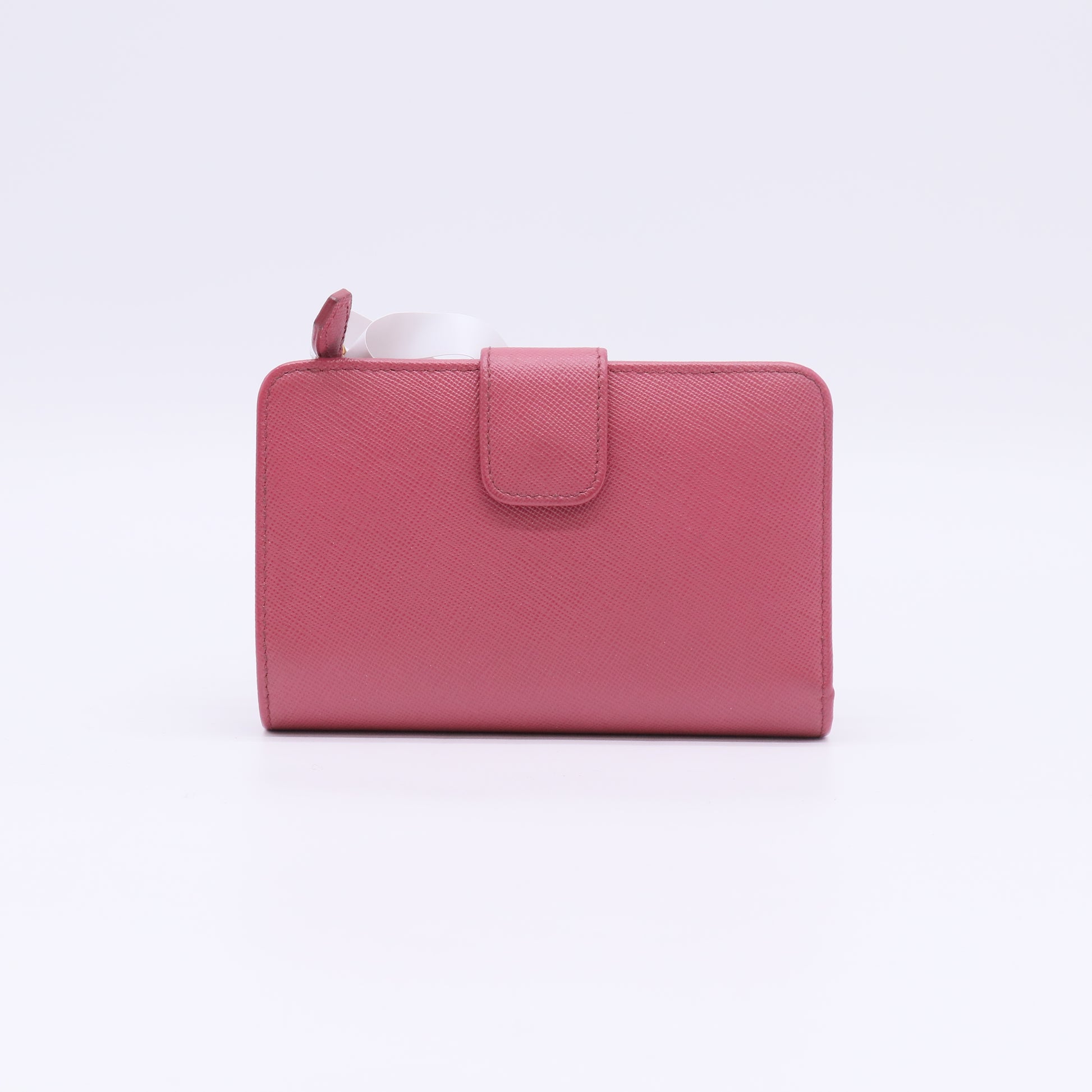 Prada Saffiano Metal Medium Bifold Wallet W22816