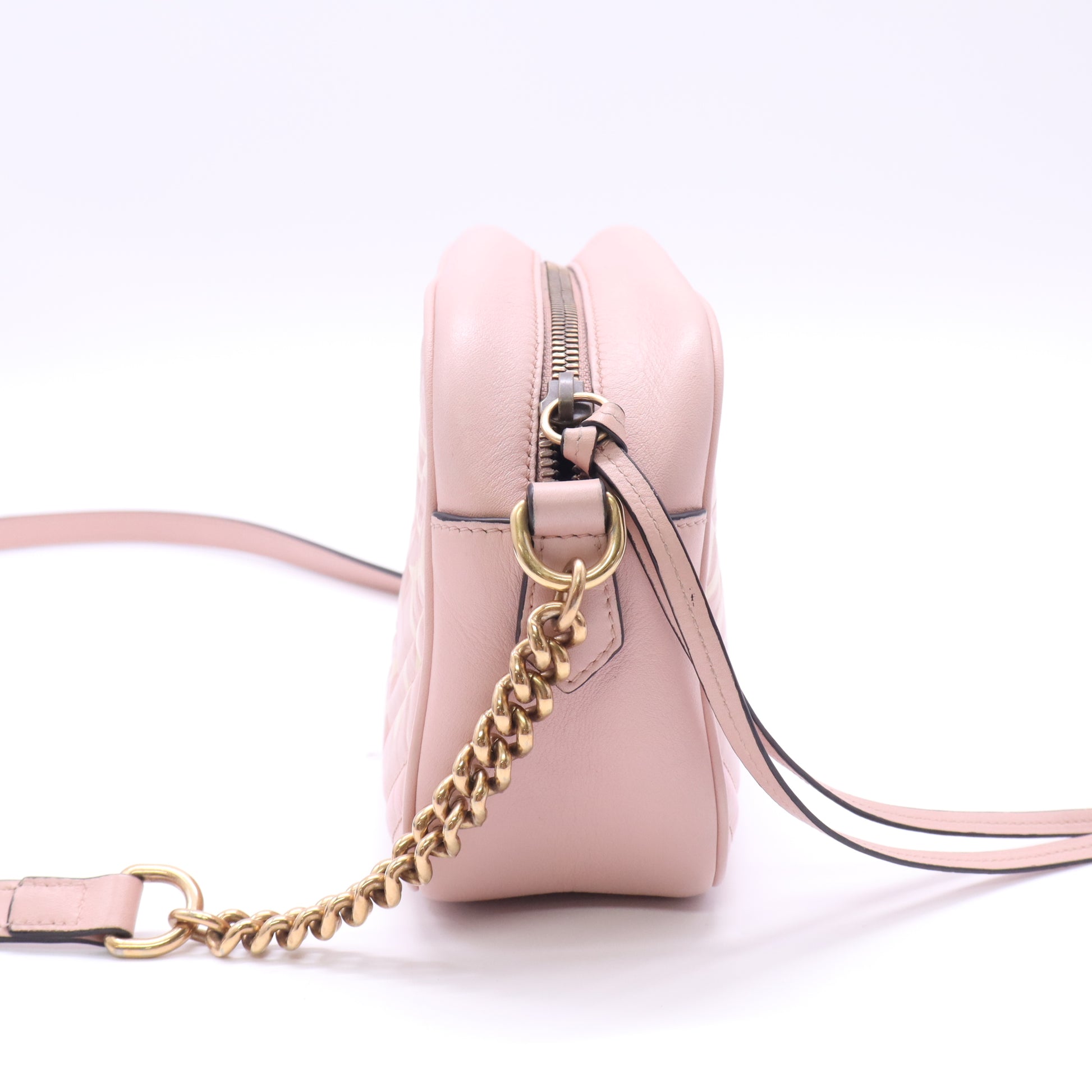 Gucci GucciGhost GG Marmont Matelassé Small Camera Bag B23333