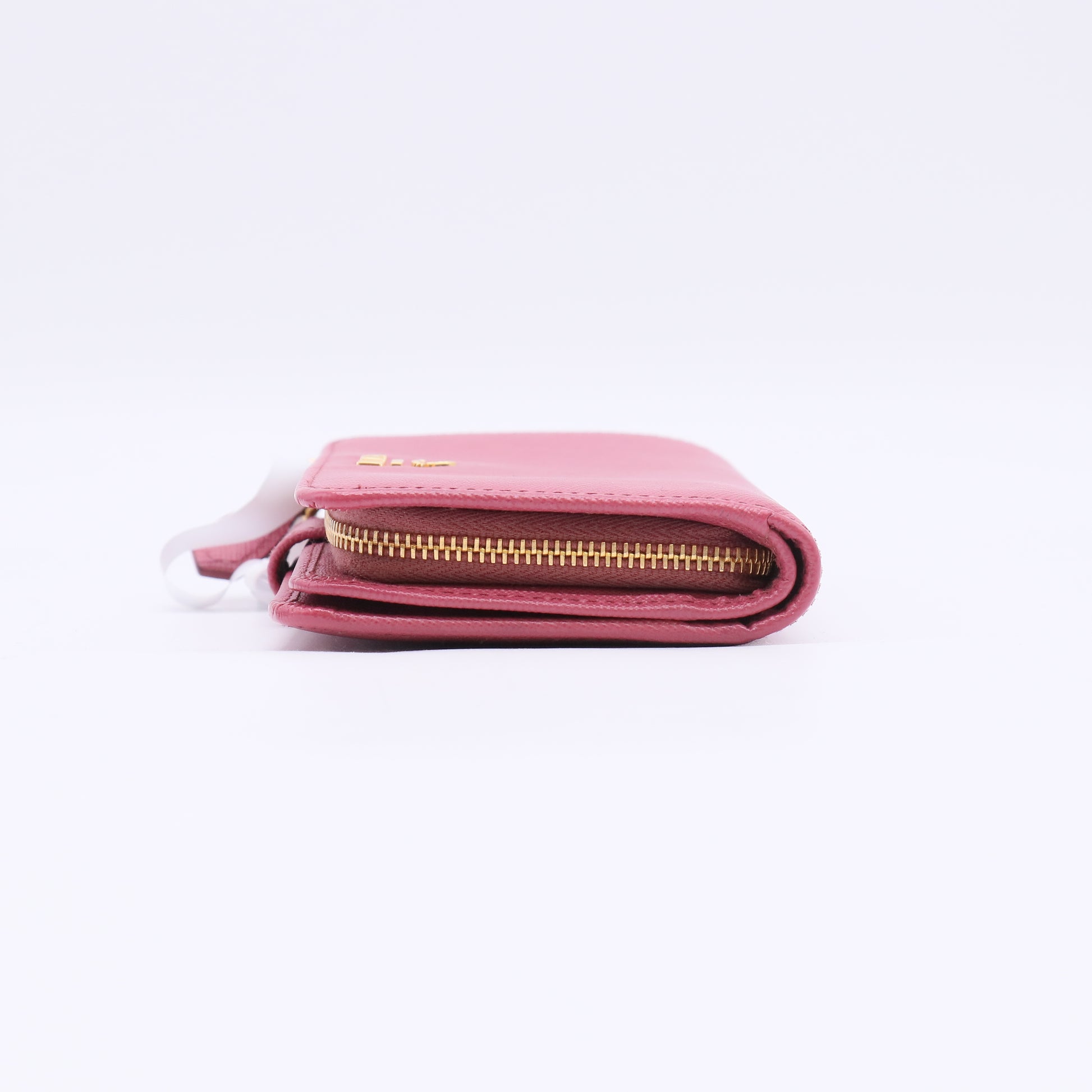 Prada Saffiano Metal Medium Bifold Wallet W22816