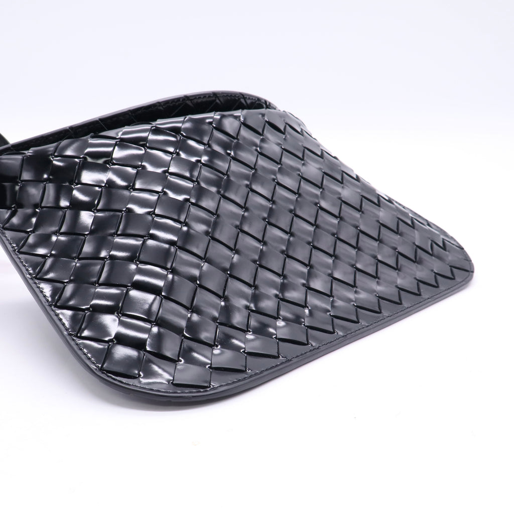Intrecciato Patent Shoulder Bag twins