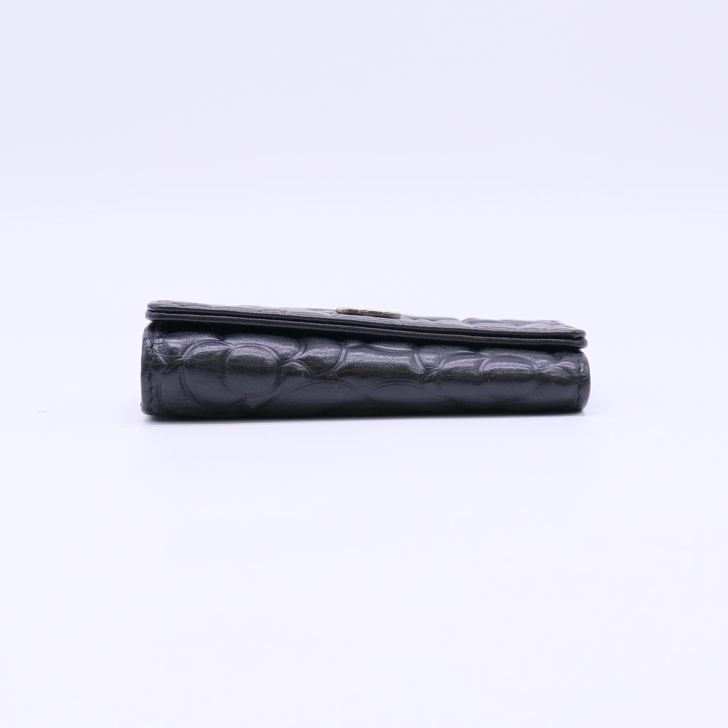 Chanel Camelia Key Holder W22153