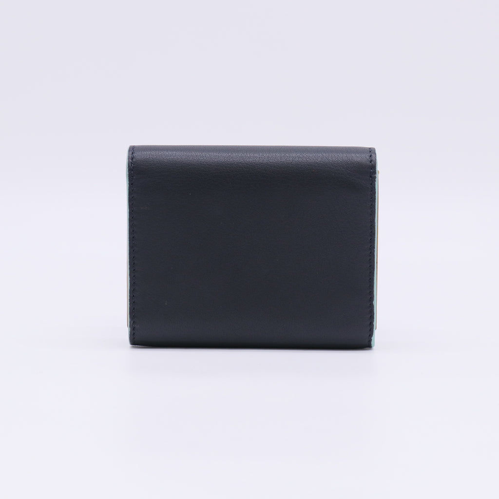 Fendi Peekaboo Micro Trifold Wallet W22820