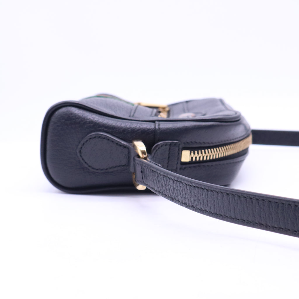 Ophidia Shoulder Bag Leather Mini B21331
