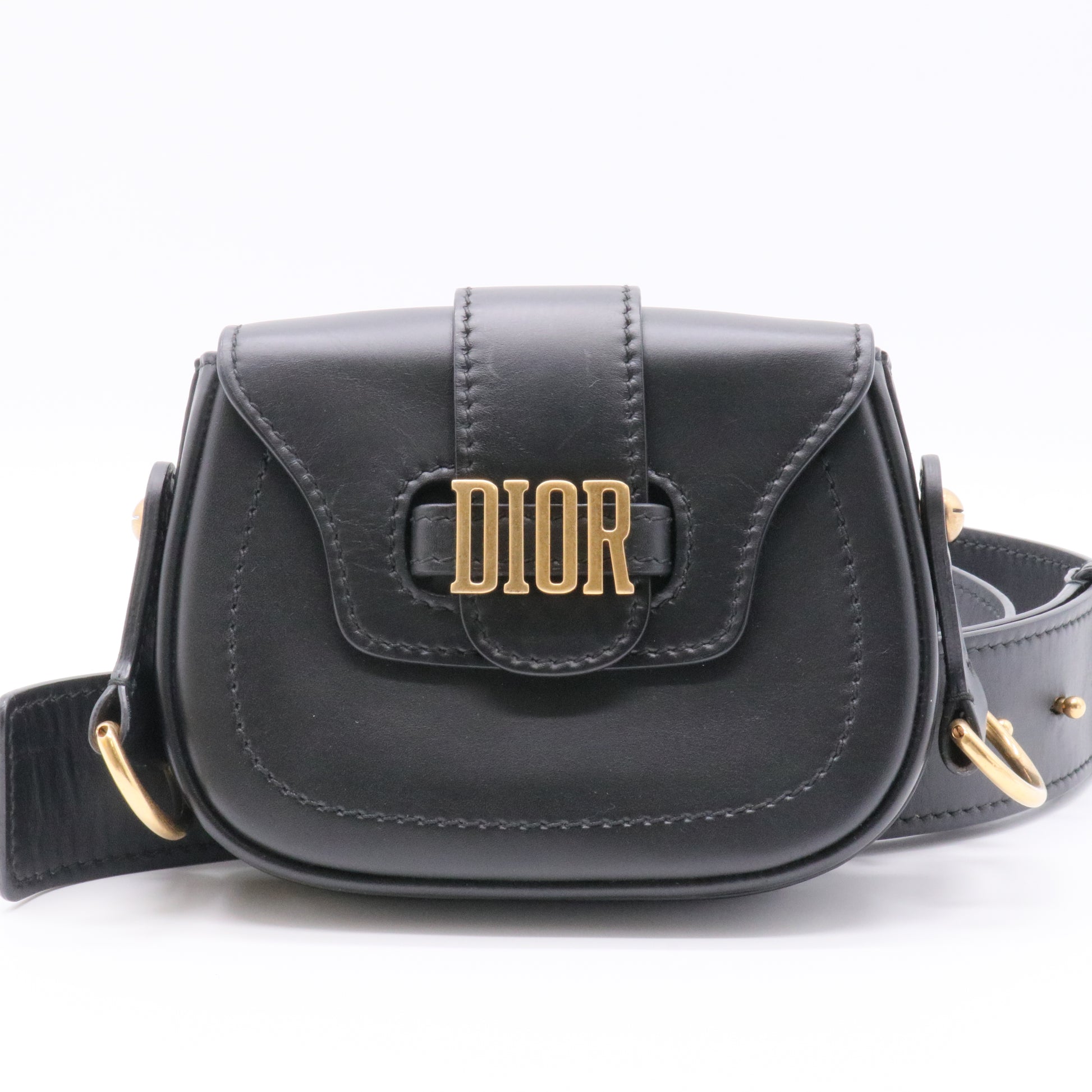 D-Fence Saddle Bag Leather Mini