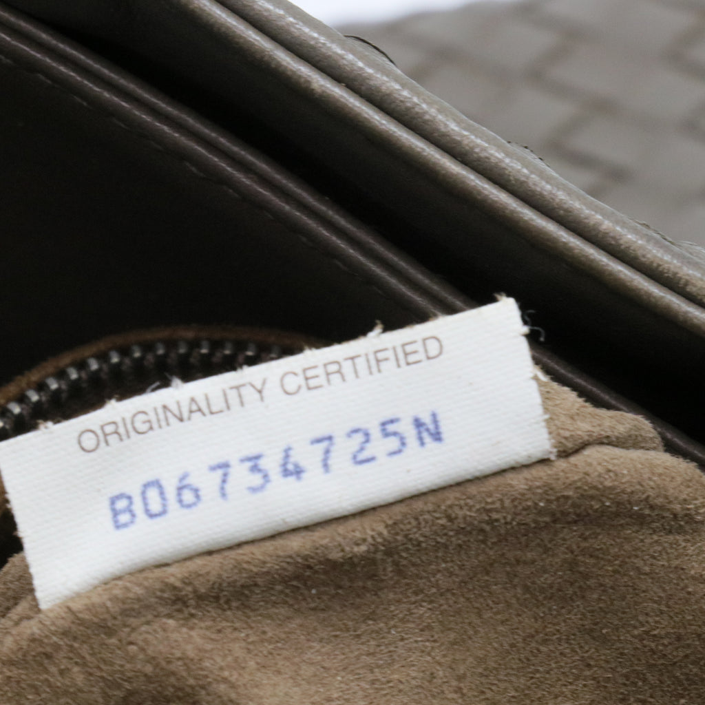 Nappa Intrecciato Medium Roma Bag