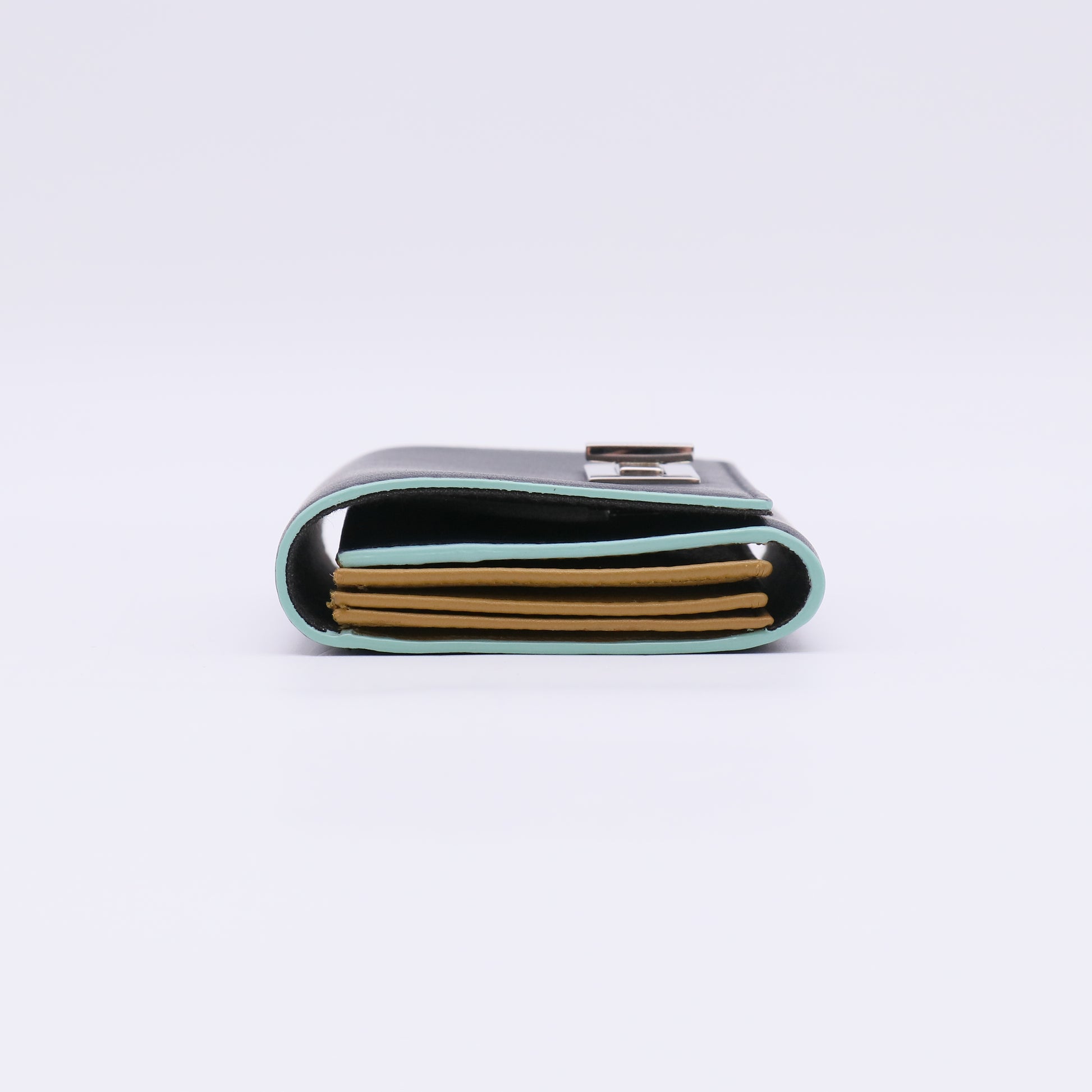 Fendi Peekaboo Micro Trifold Wallet W22820