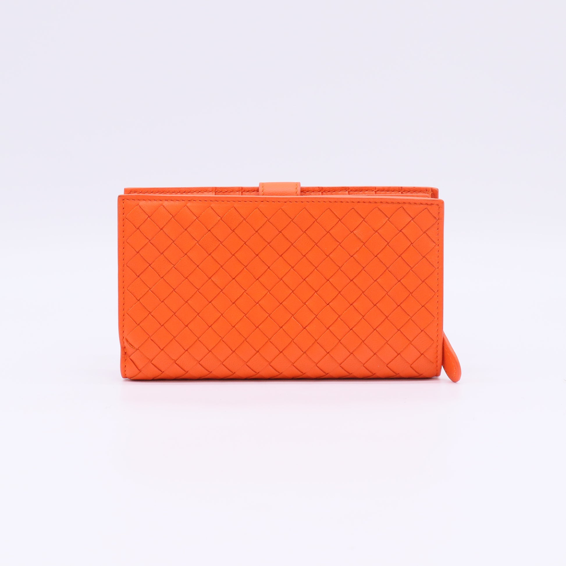 Bottega Veneta Intrecciato Nappa Leather Flap Continental Wallet W22809