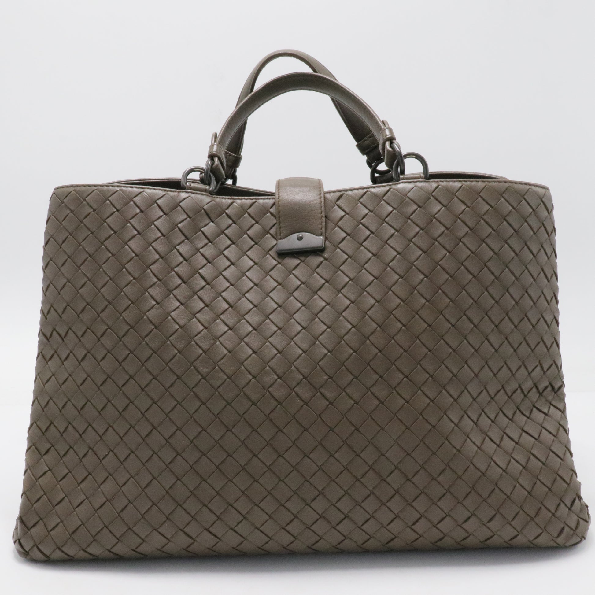 Nappa Intrecciato Medium Roma Bag
