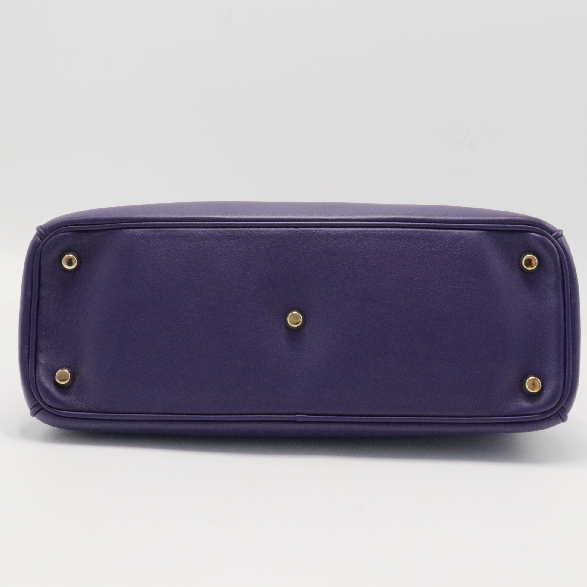 Smooth Calfskin Medium Diorissimo Tote Purple