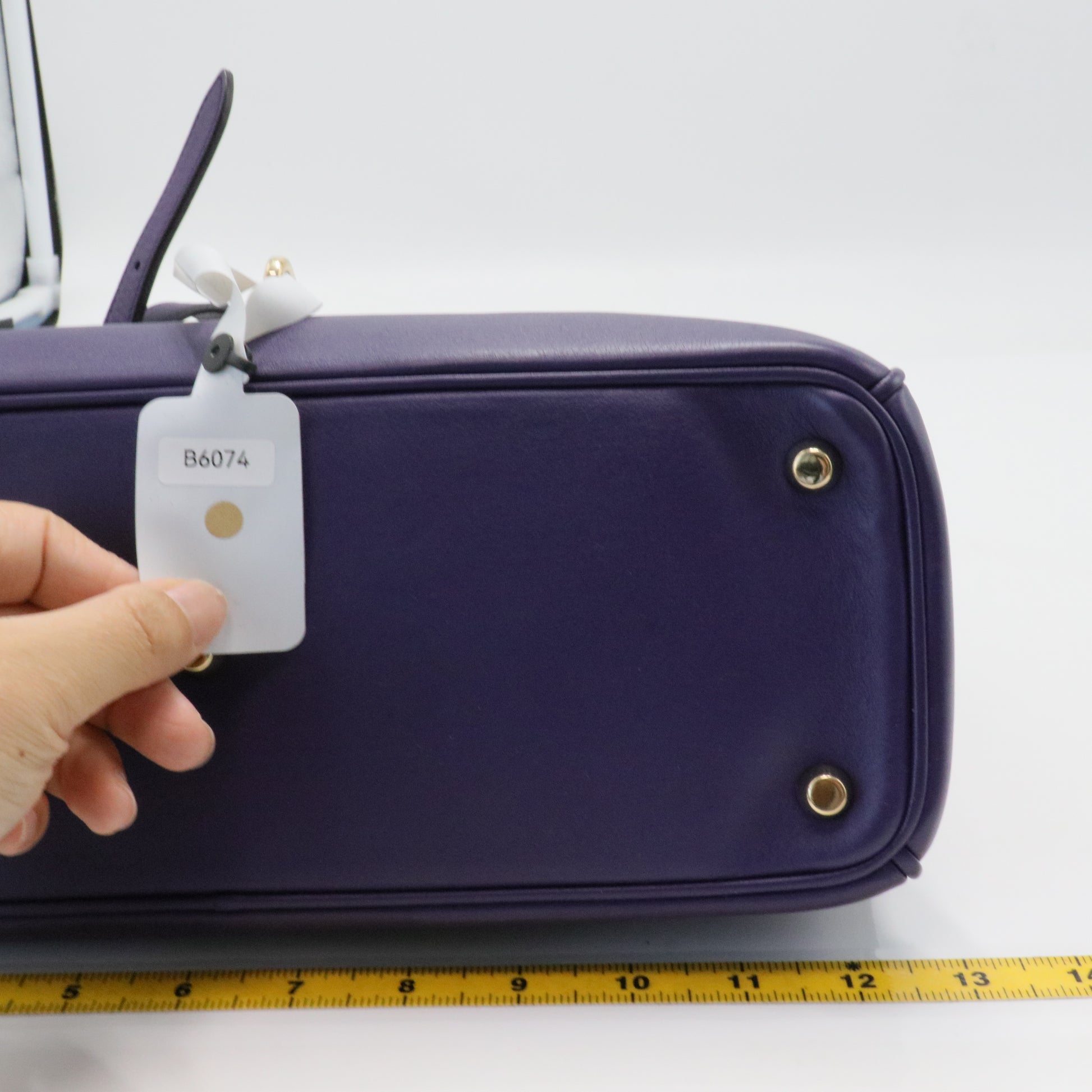 Smooth Calfskin Medium Diorissimo Tote Purple
