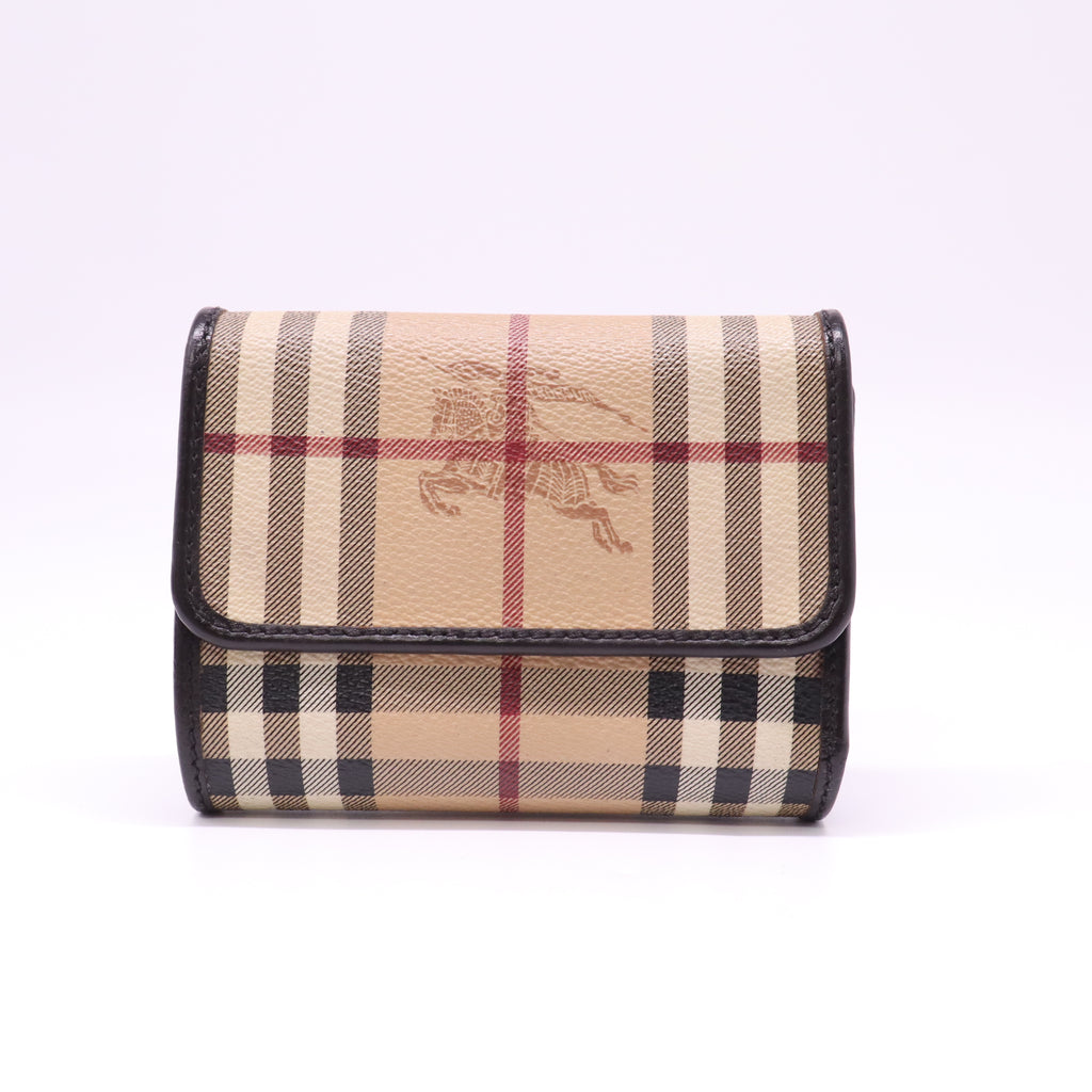 Burberry Haymarket Check Medium Bellfield Wallet W22219