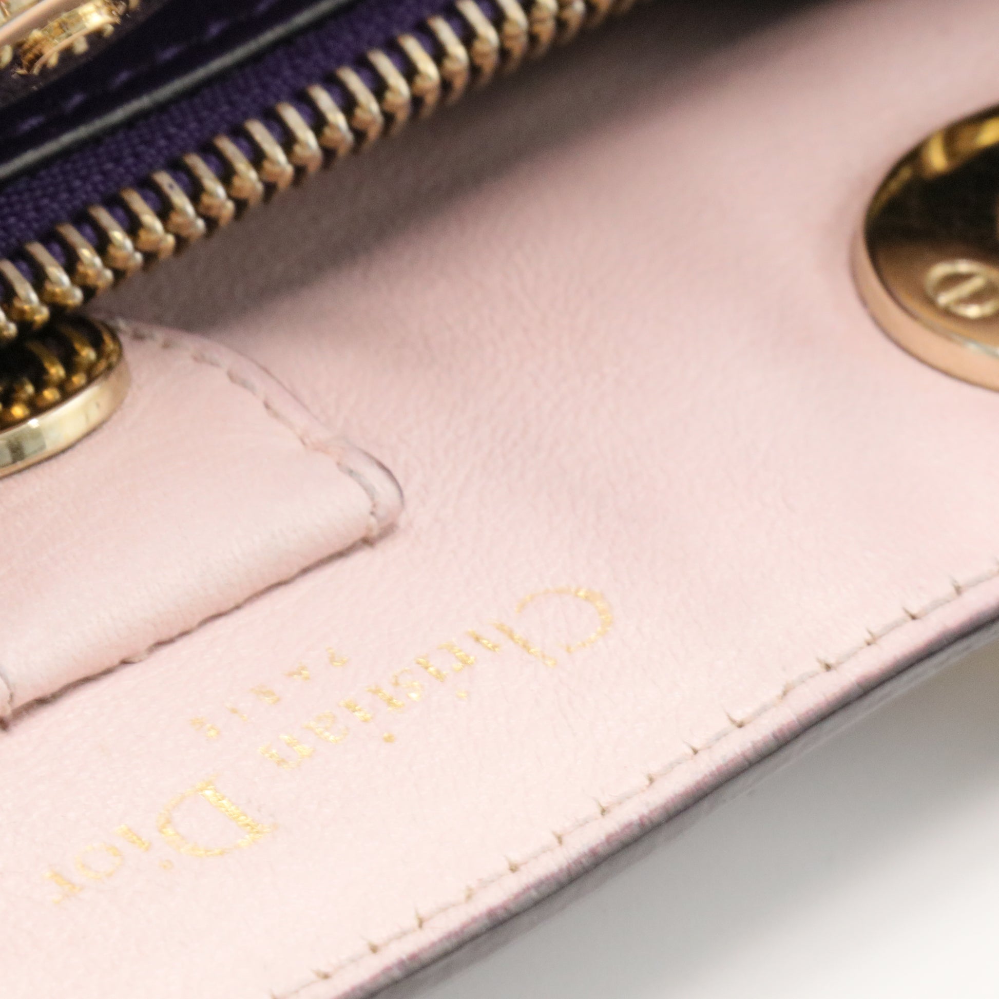 Smooth Calfskin Medium Diorissimo Tote Purple