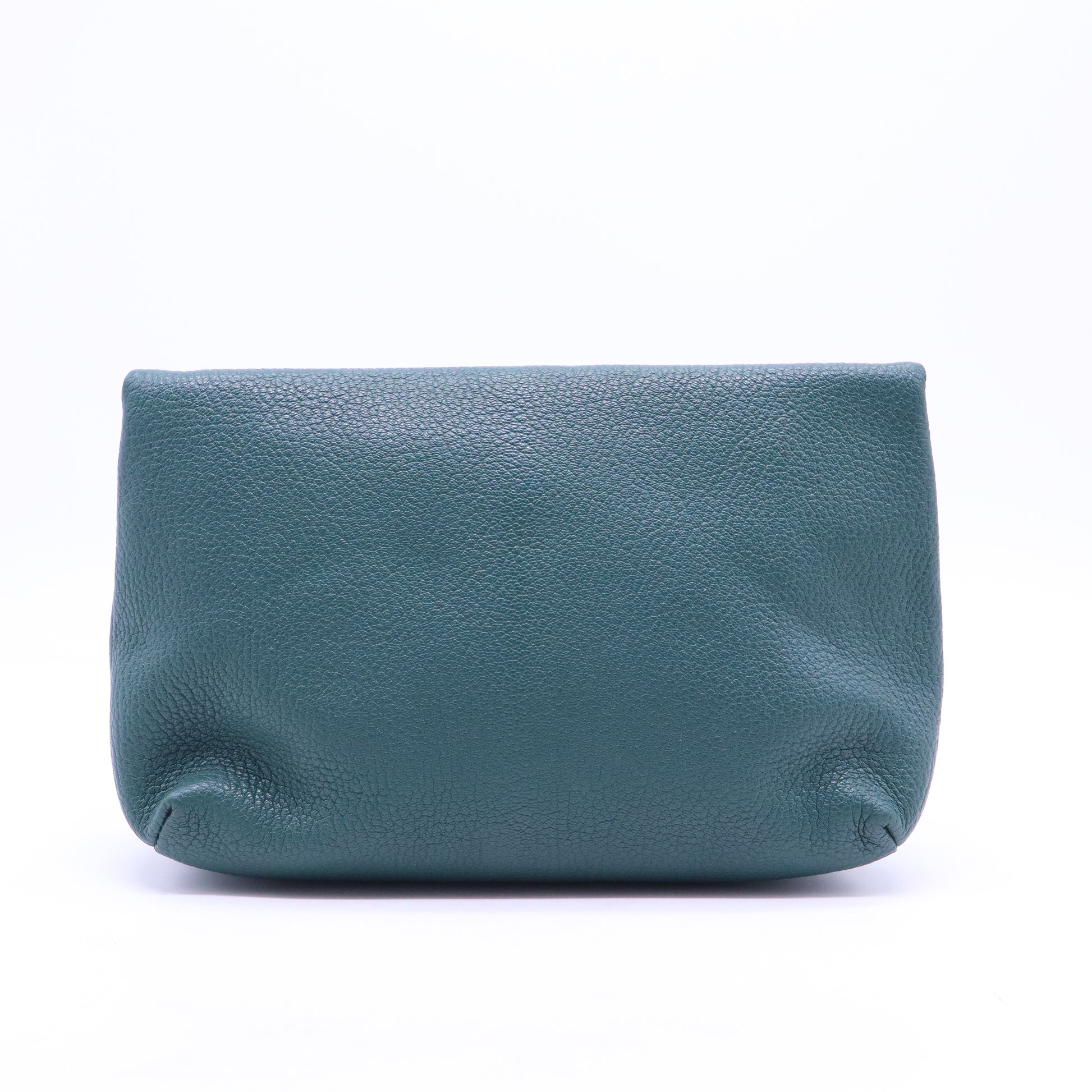 Burberry  Leather Safety Pin Clutch B21551