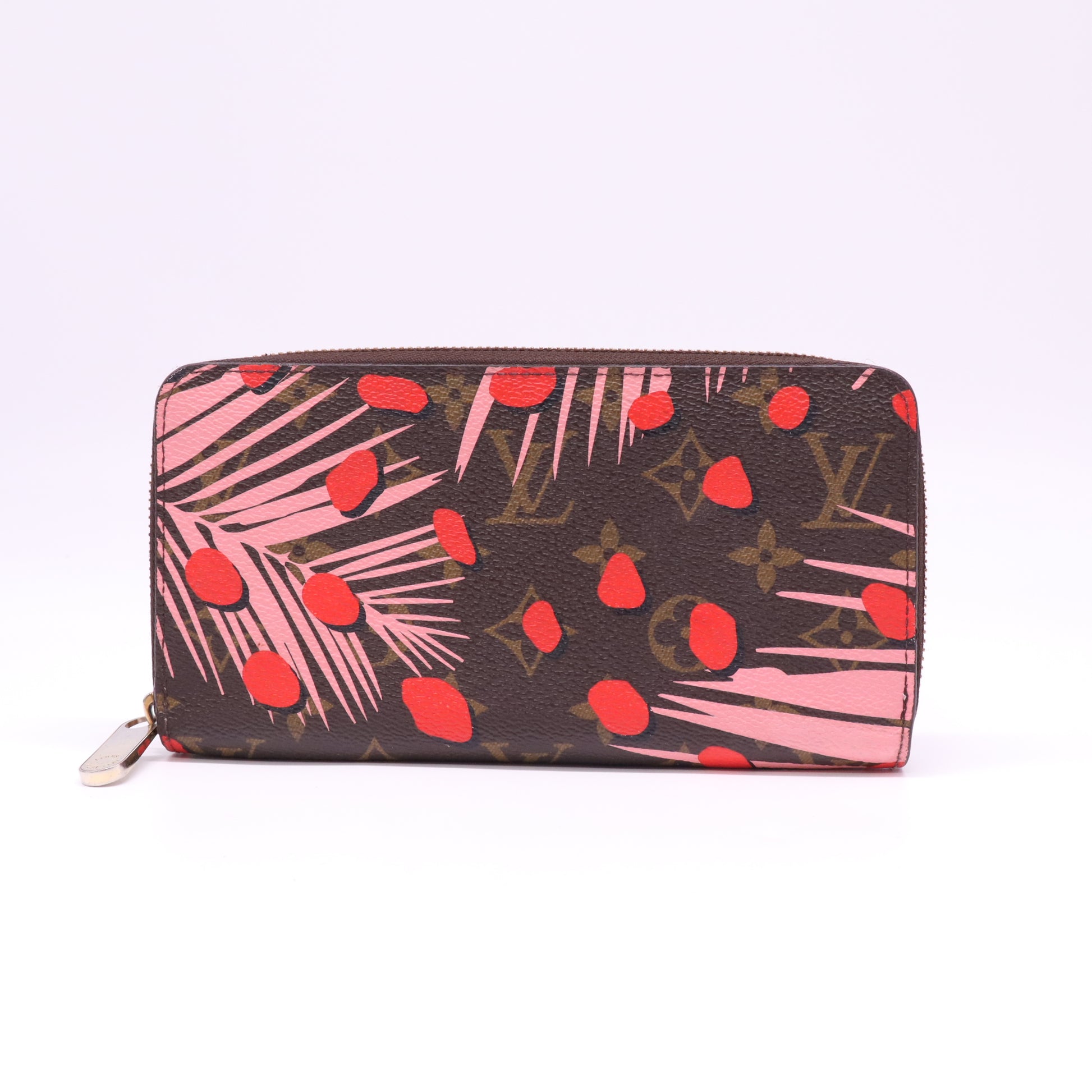 Louis Vuitton Monogram Jungle Dots Zippy Wallet W22220