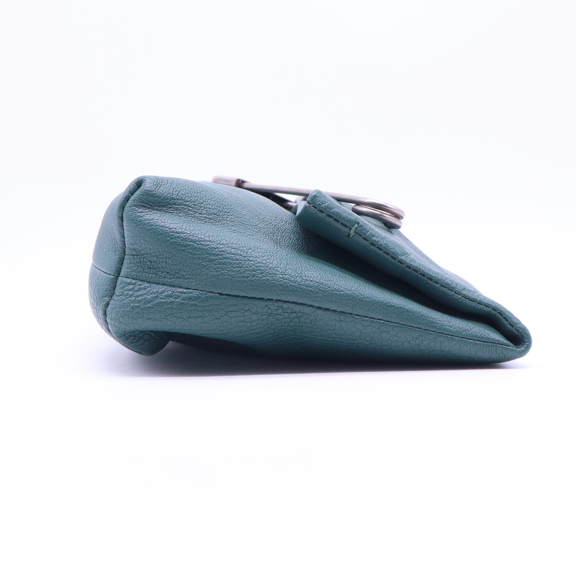 Burberry  Leather Safety Pin Clutch B21551