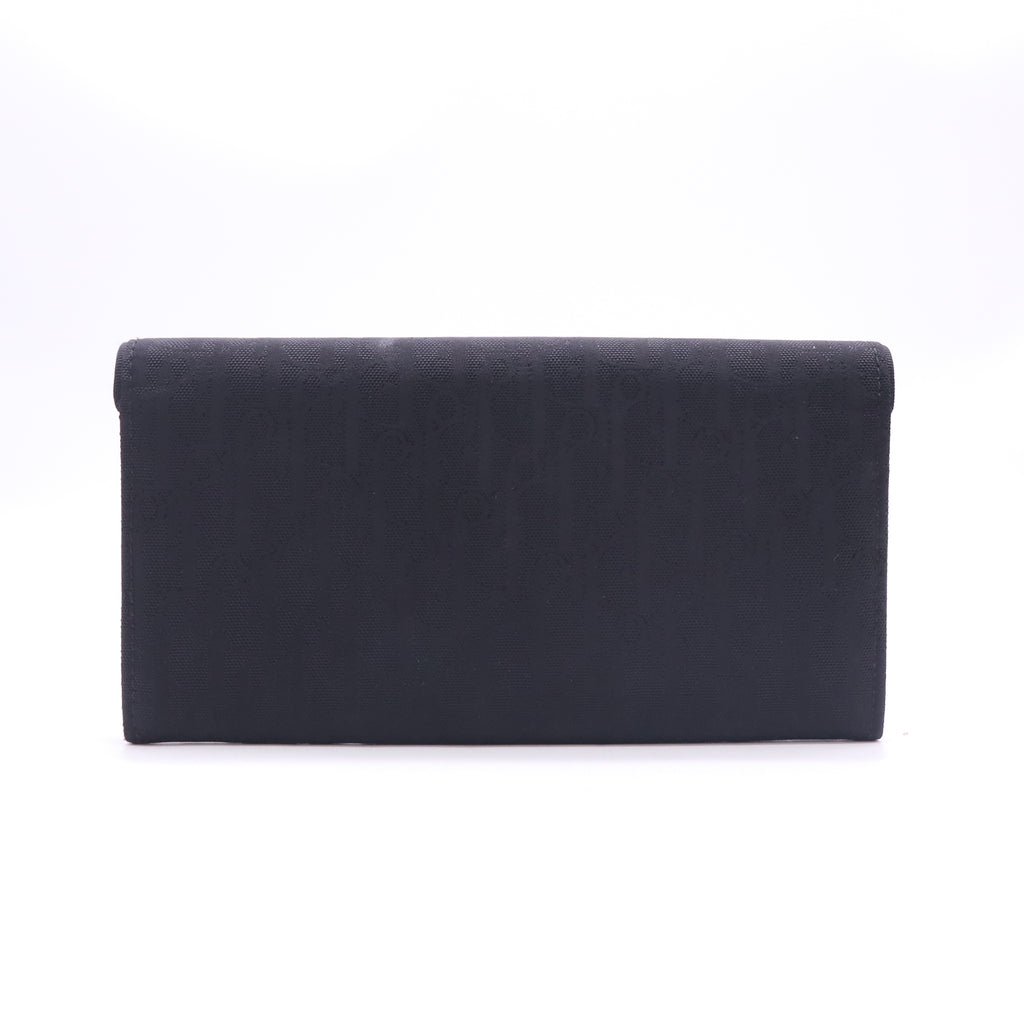 Christian Dior Oblique Monogram Canvas Continental Flap Wallet W23242