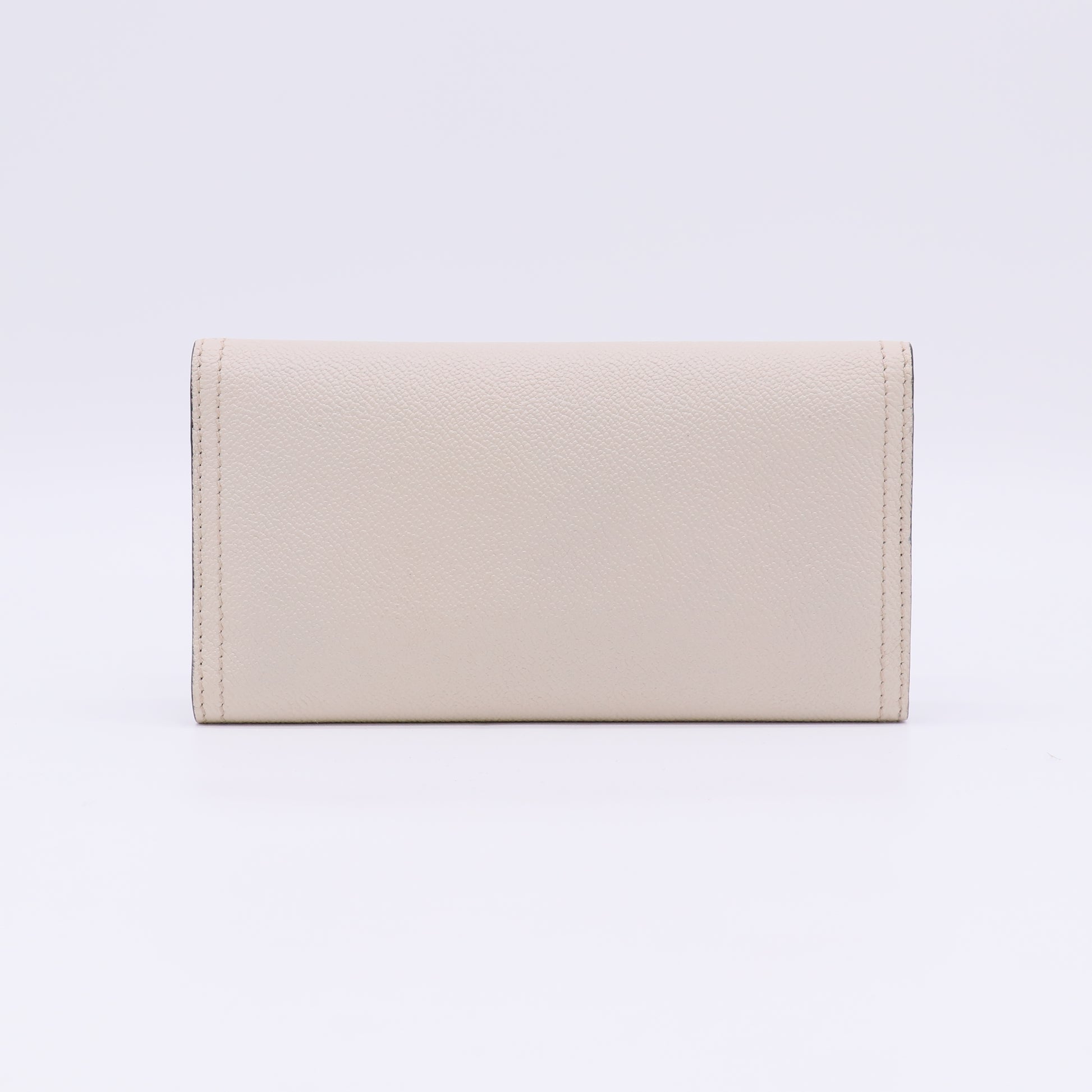 Burberry Dusty Pink Grained Leather Kenton Continental Wallet W22812