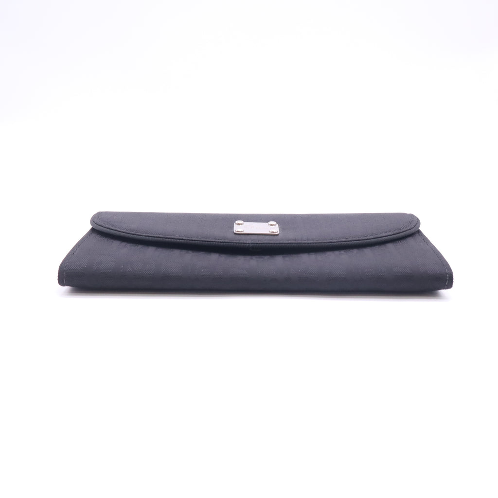 Christian Dior Oblique Monogram Canvas Continental Flap Wallet W23242