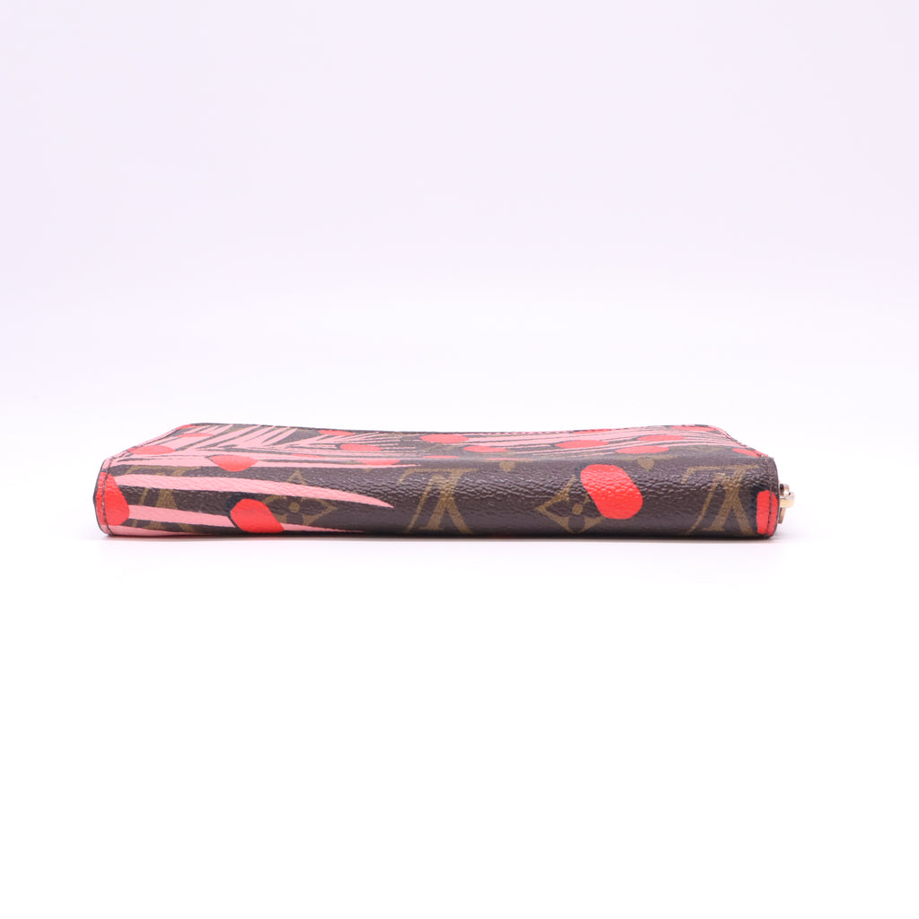 Louis Vuitton Monogram Jungle Dots Zippy Wallet W22220
