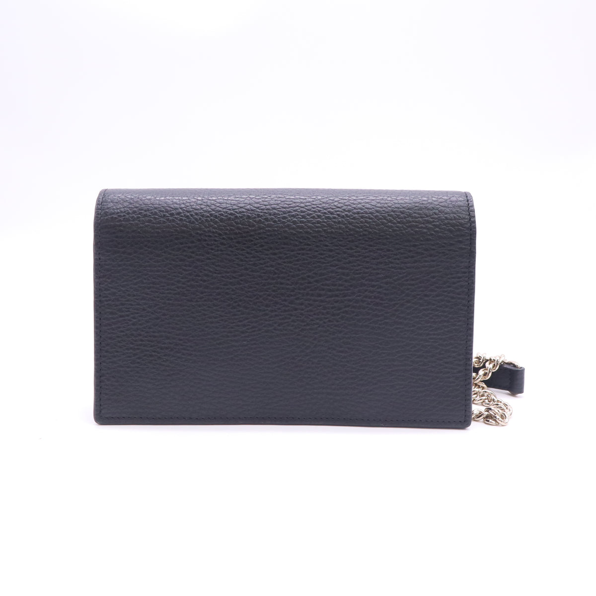Gucci Interlocking G Dollar Calfskin Chain Wallet B24107