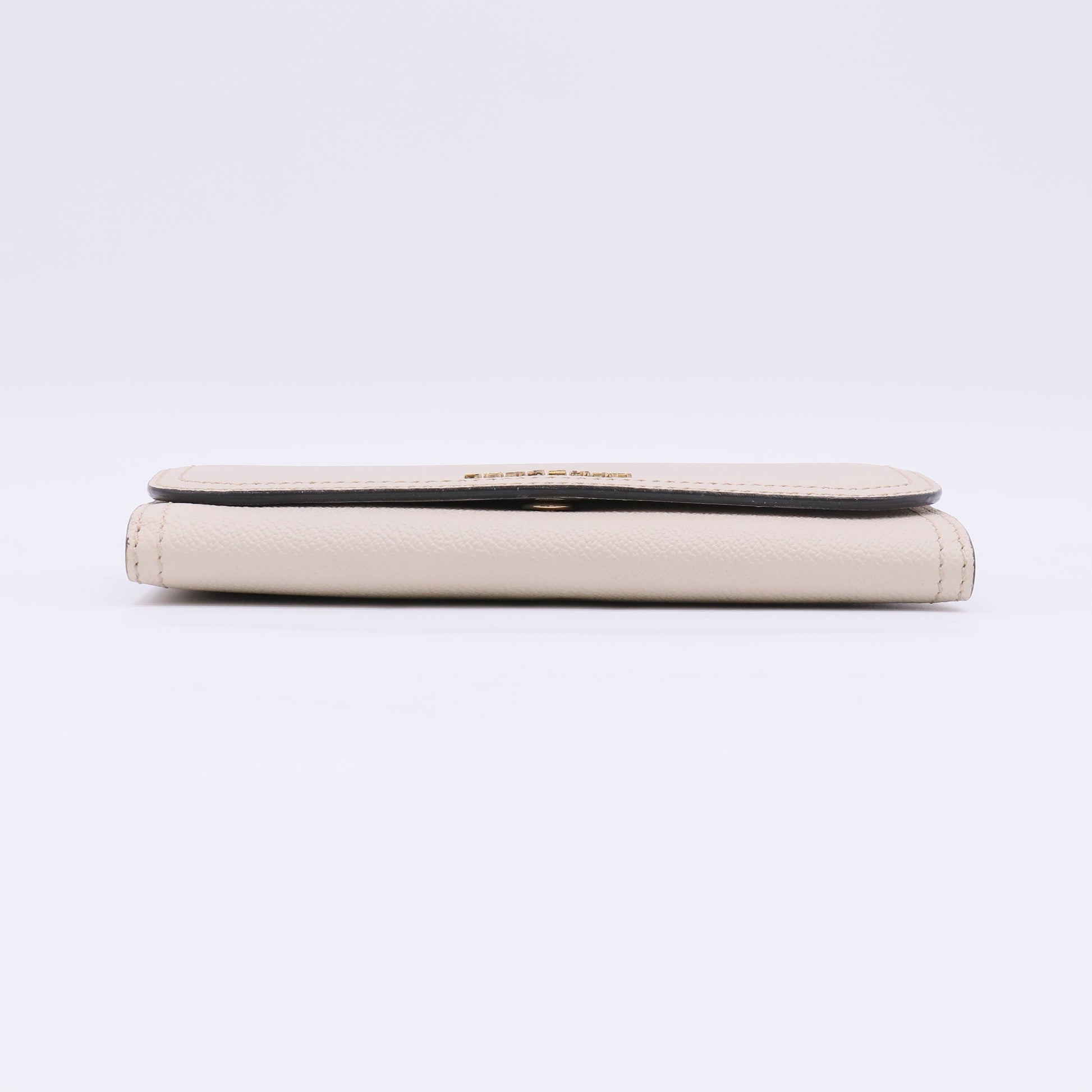 Burberry Dusty Pink Grained Leather Kenton Continental Wallet W22812