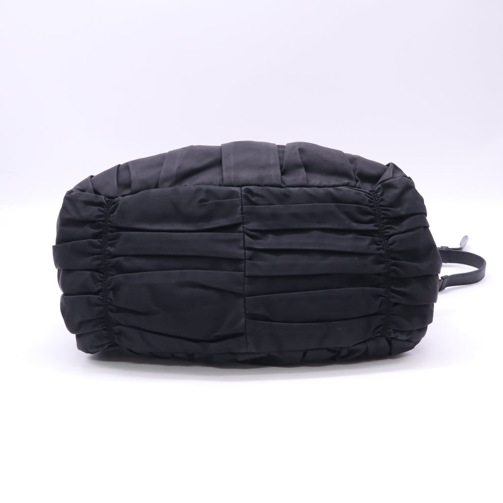 Prada Tessuto Gaufre Shopping Tote Bag twins B23554