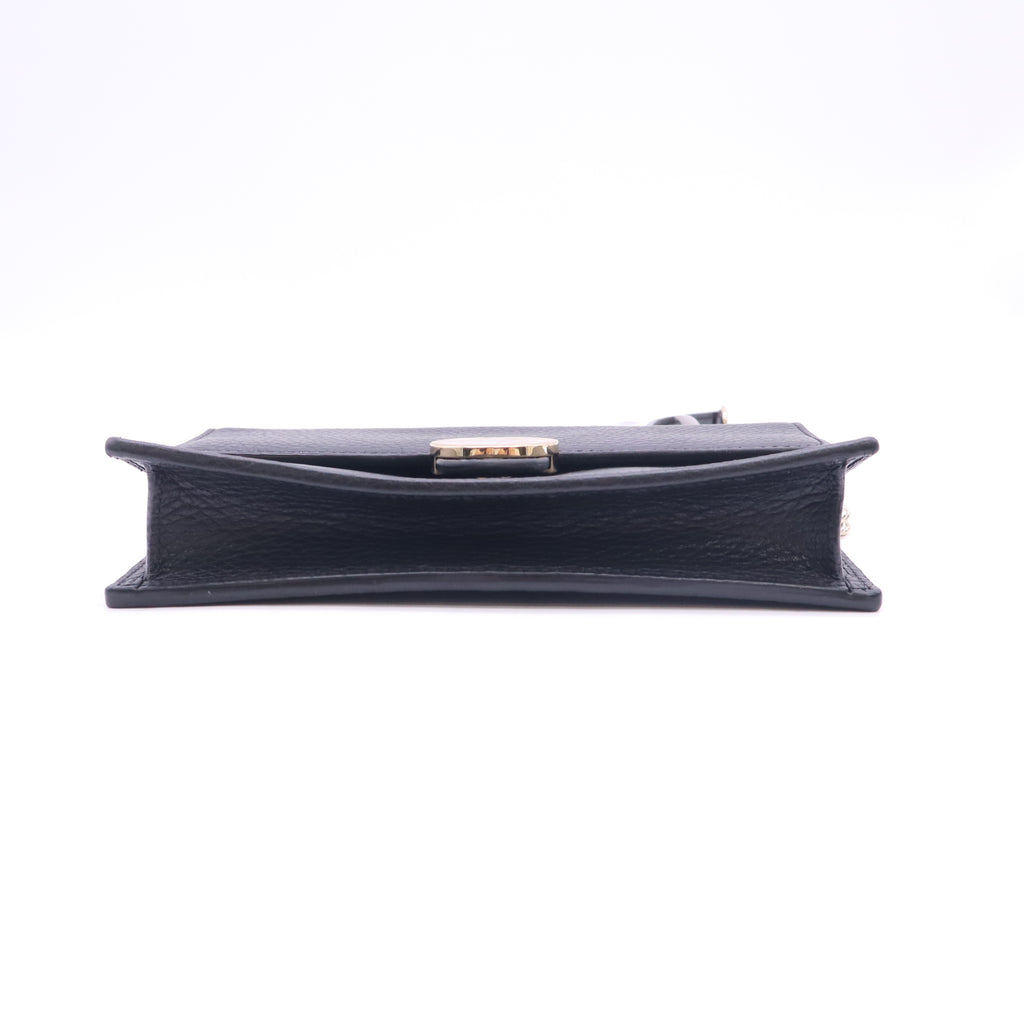 Gucci Interlocking G Dollar Calfskin Chain Wallet B24107