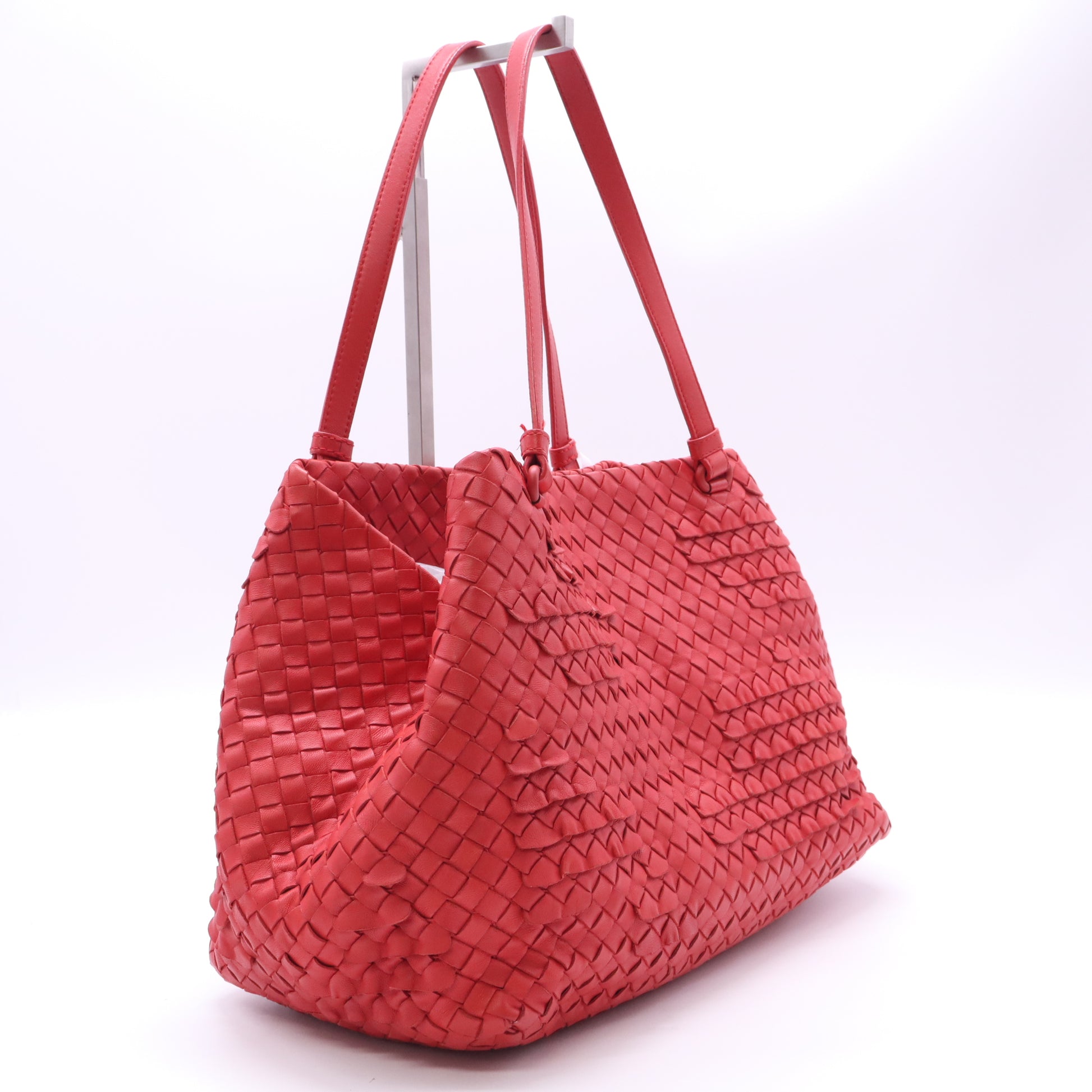 Bottega Veneta Intrecciato Ruffle Tote twins B23455