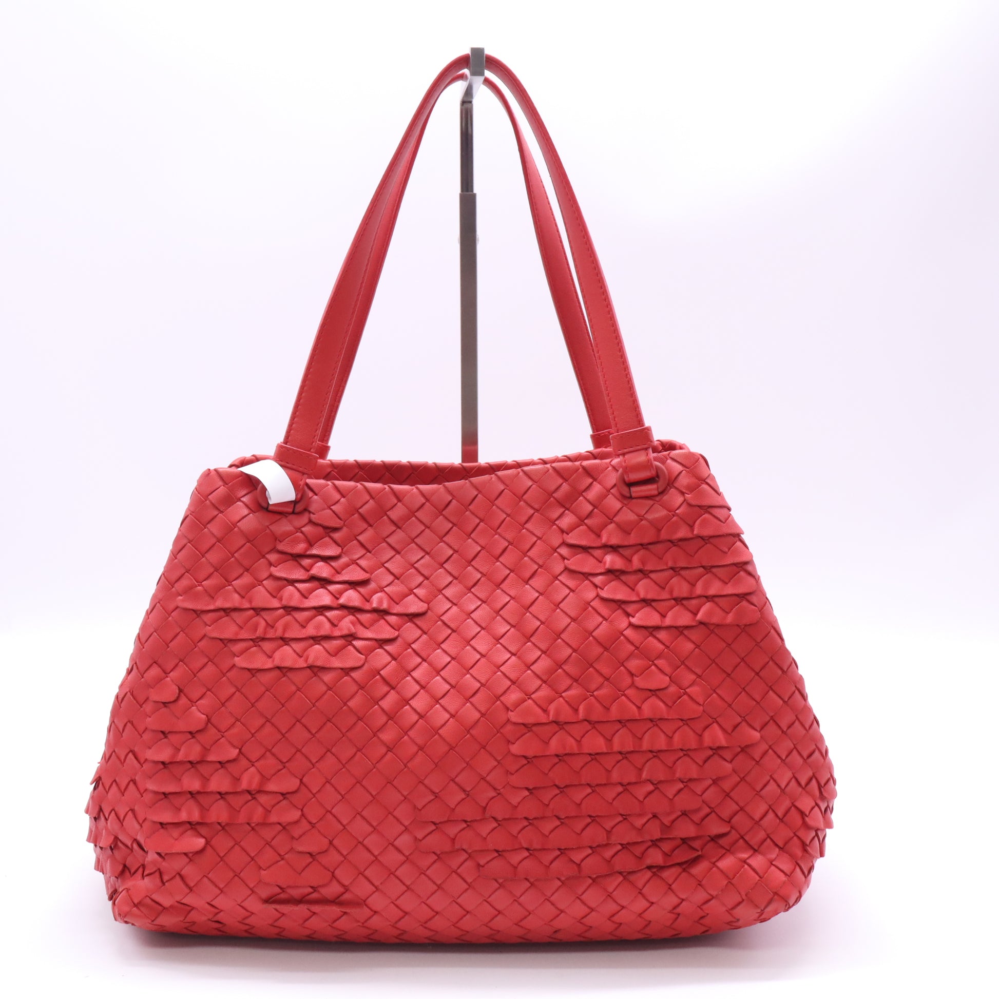 Bottega Veneta Intrecciato Ruffle Tote twins B23455
