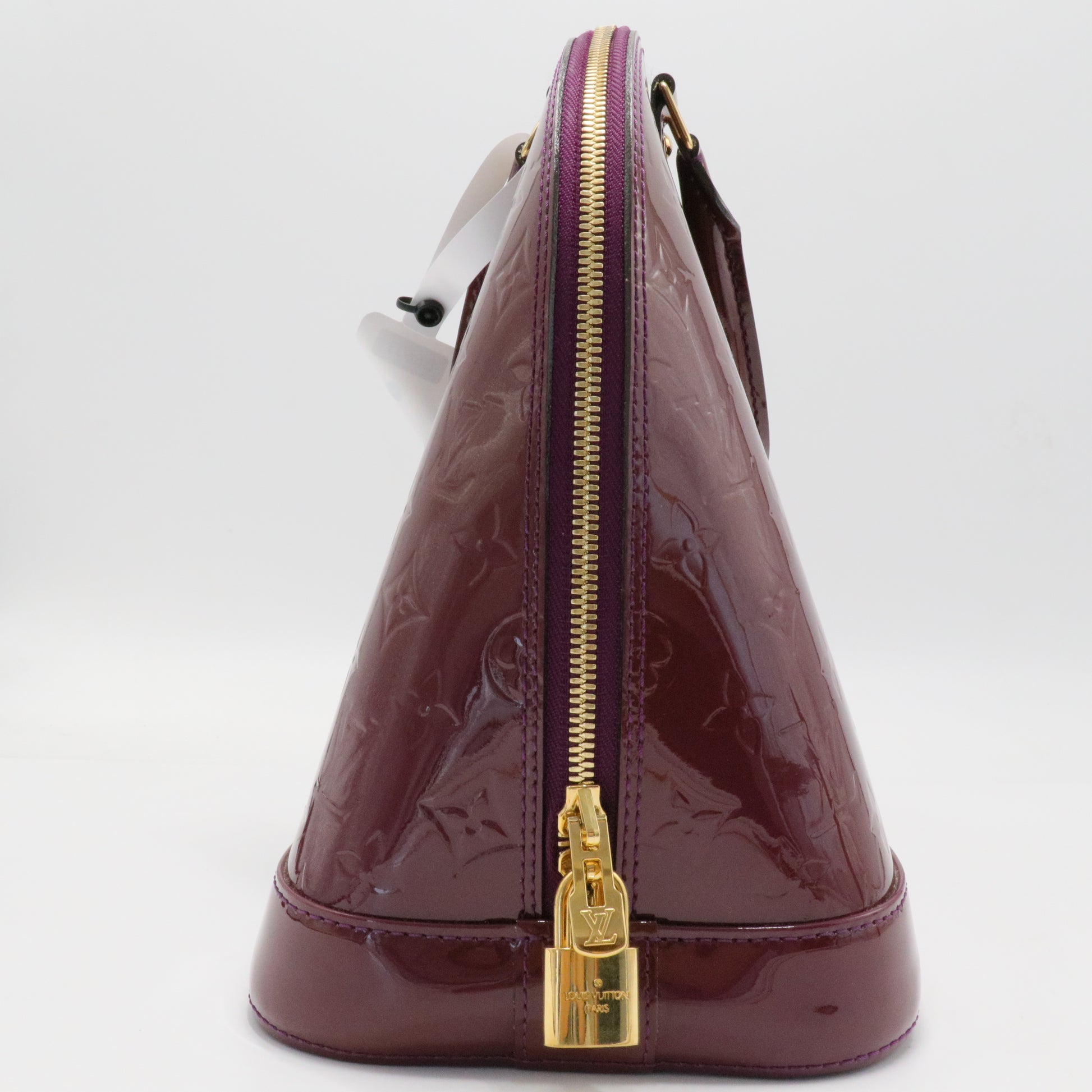 Alma Handbag Monogram Vernis MM
