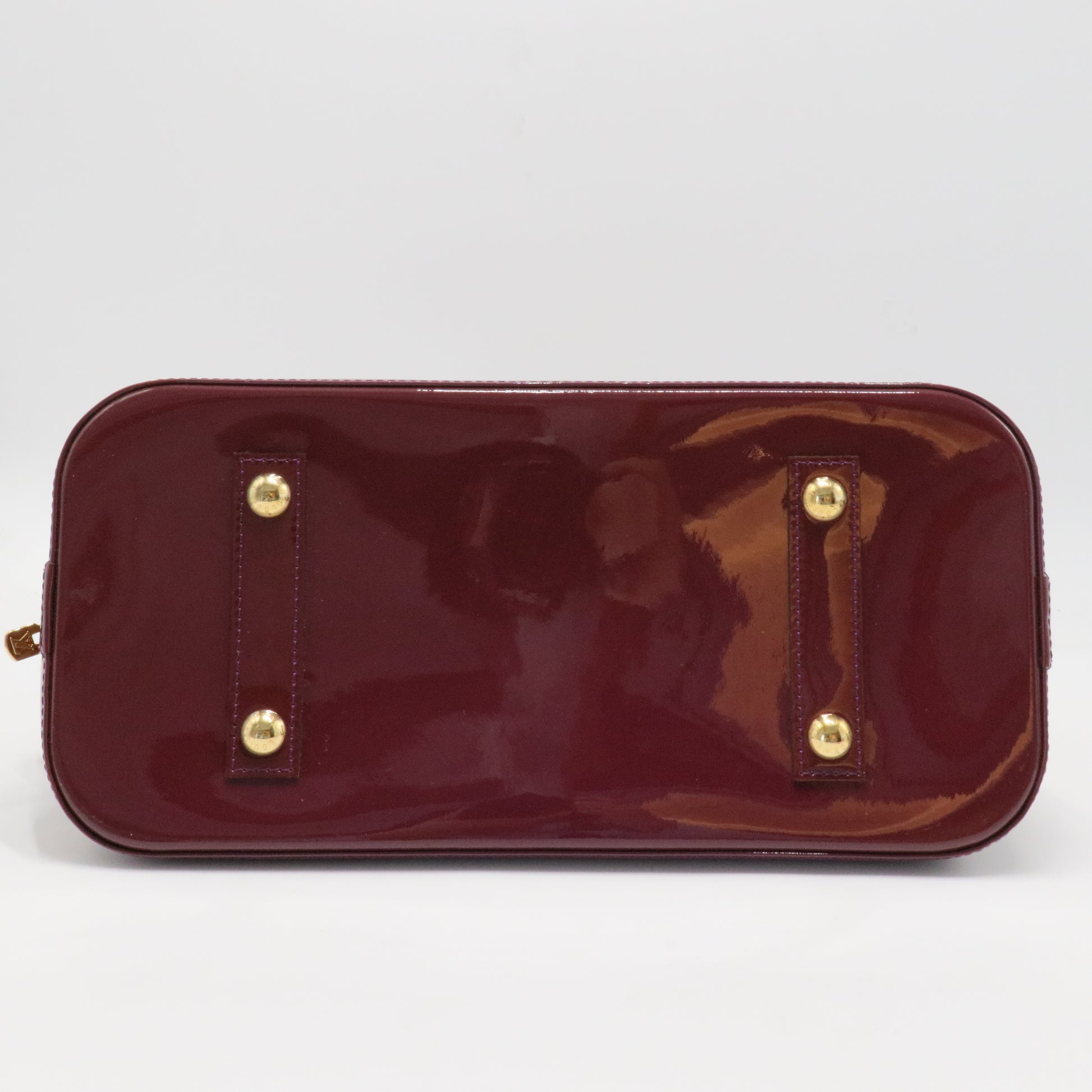 Alma Handbag Monogram Vernis MM