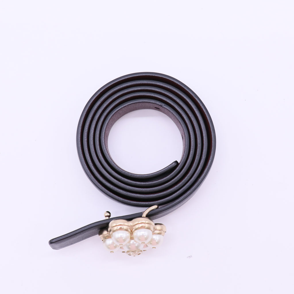 Chanel Pearl Buckle Belt W22141