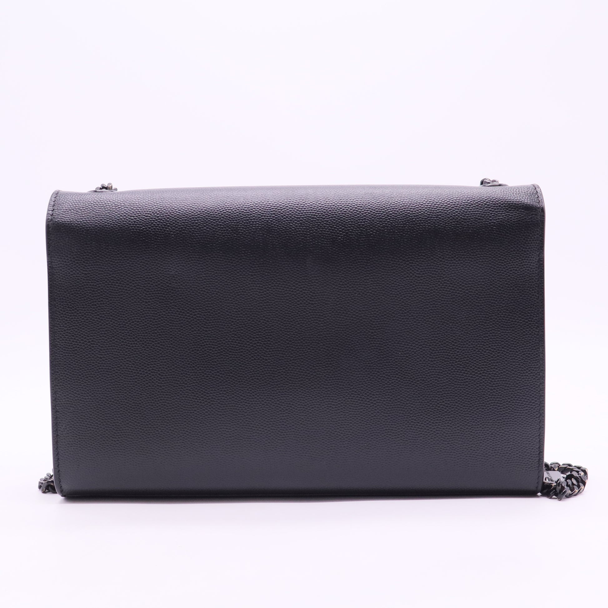 Classic Monogram Crossbody Bag Grainy Leather Medium Twins