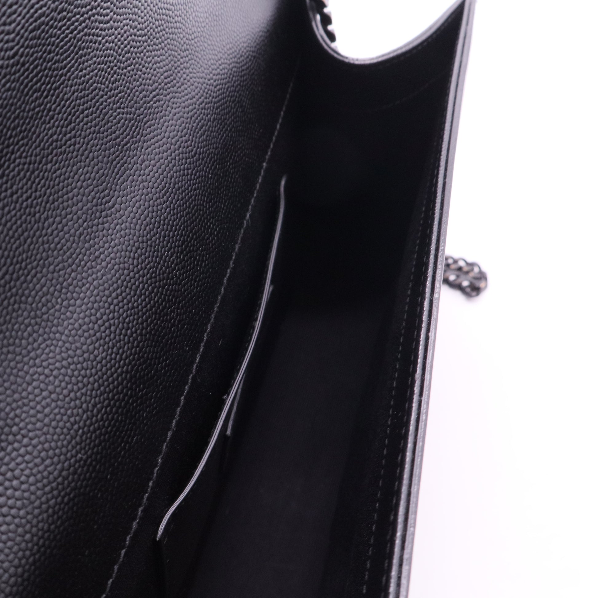 Classic Monogram Crossbody Bag Grainy Leather Medium Twins
