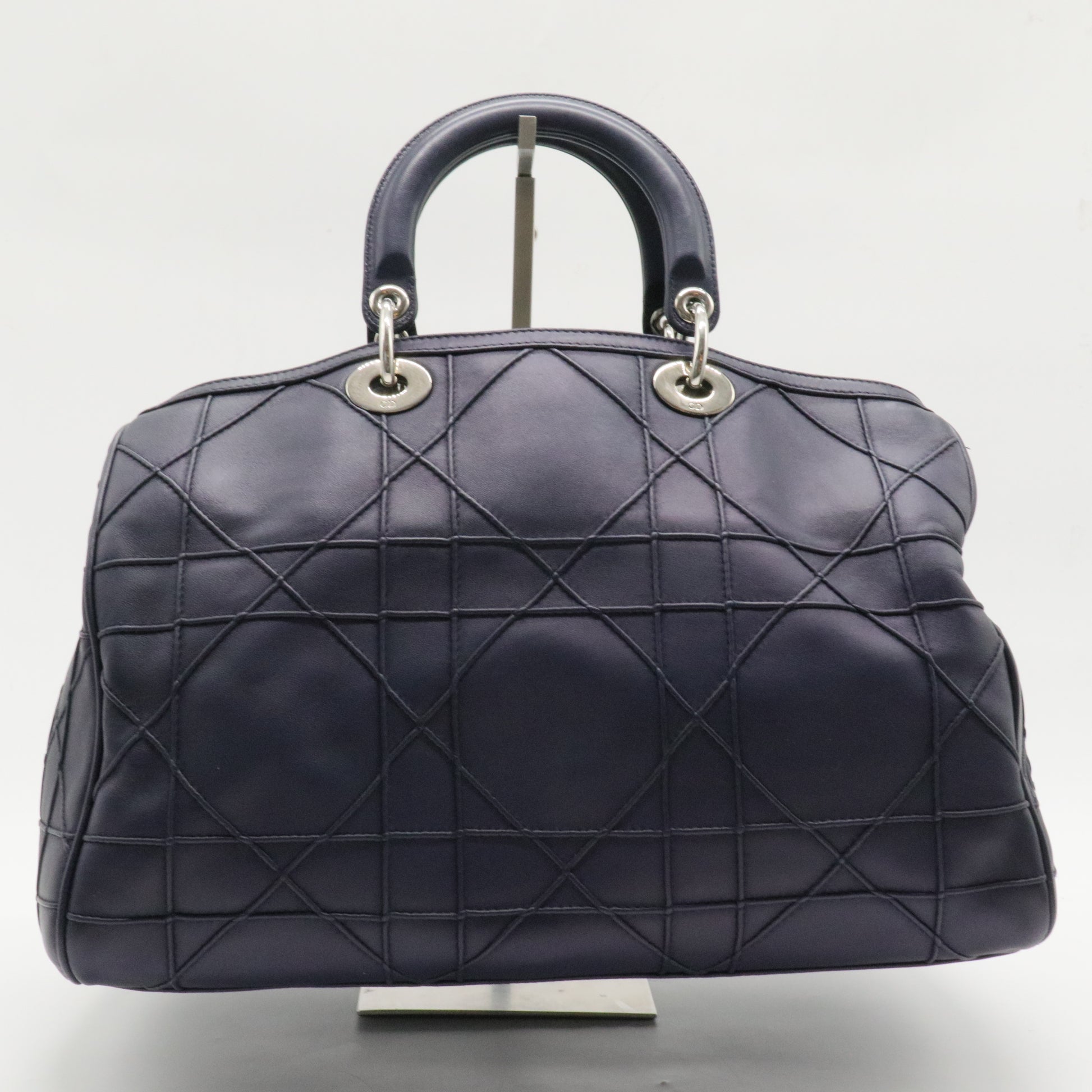 Granville Polochon Handbag Cannage Quilt Leather Medium