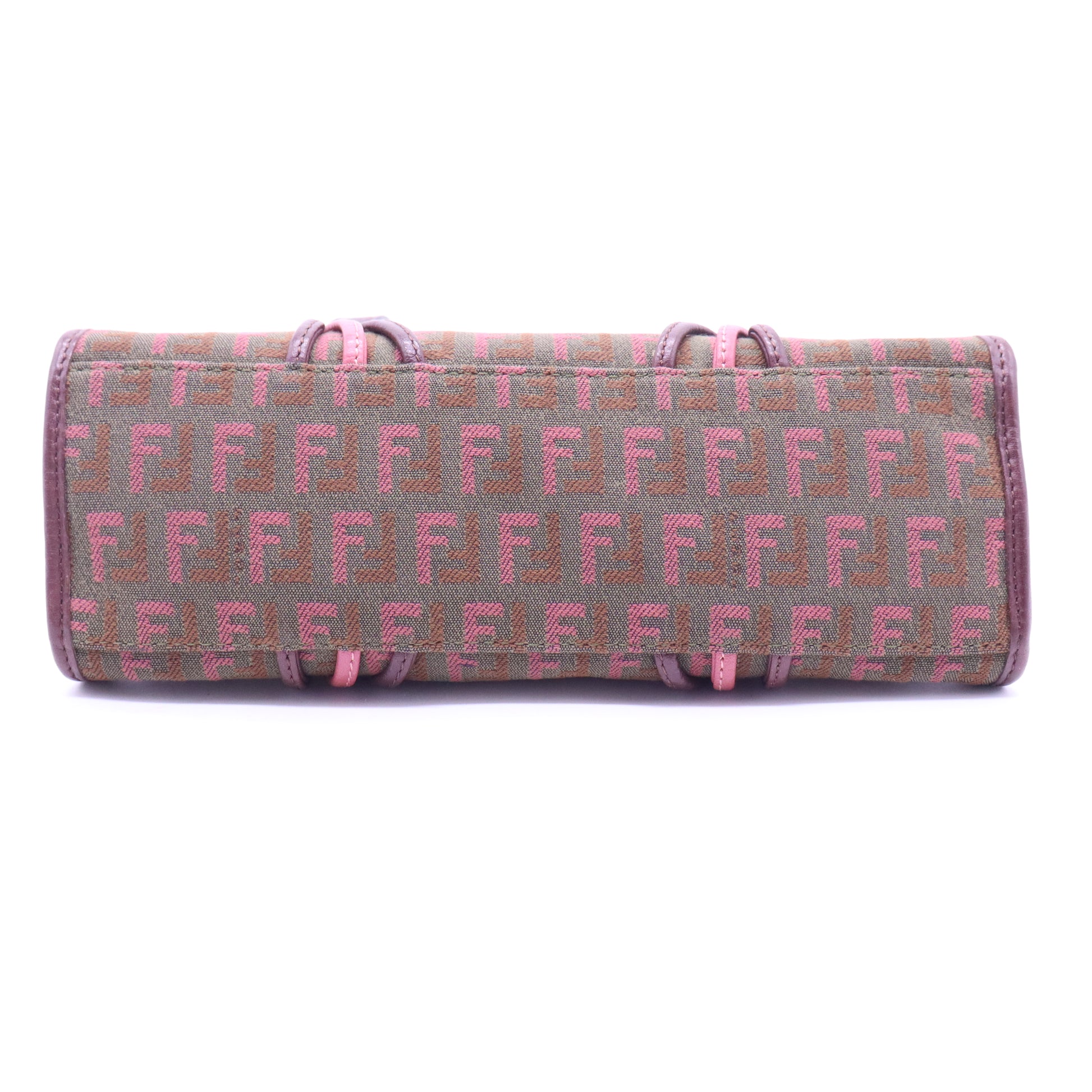 Fendi Multicolor Zucchino Canvas Flap Shoulder Bag B20814