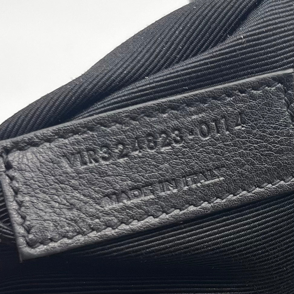 Calfskin Small Sac De Jour Black twins