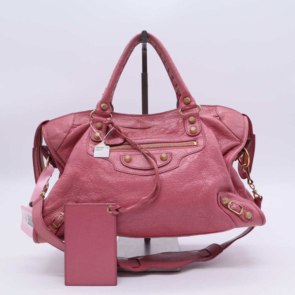 City Giant Studs Bag Leather Medium TWINS LDJ3207