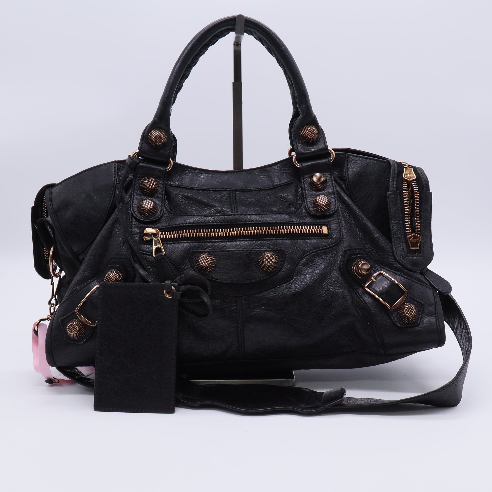 City Classic Studs Bag Leather Medium TWINS LDJ3210