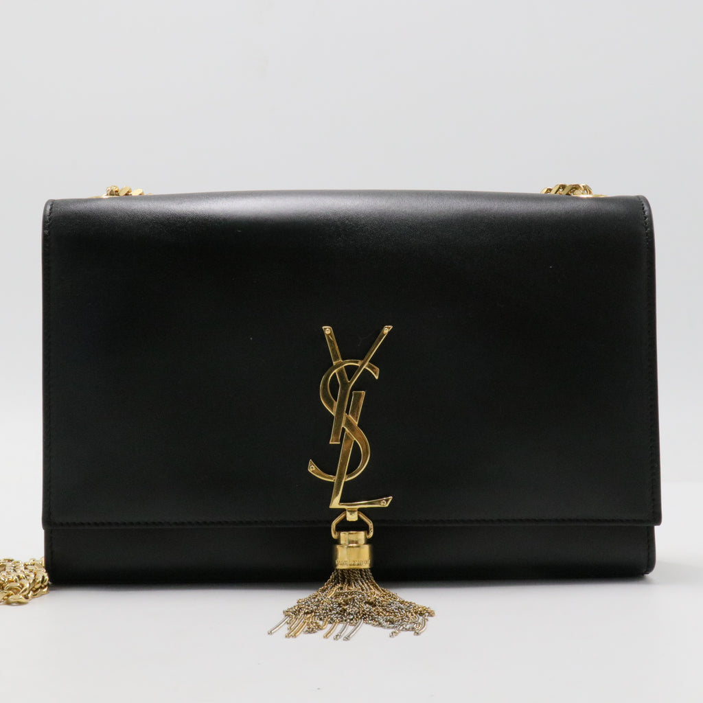 Black Kate tassel bag