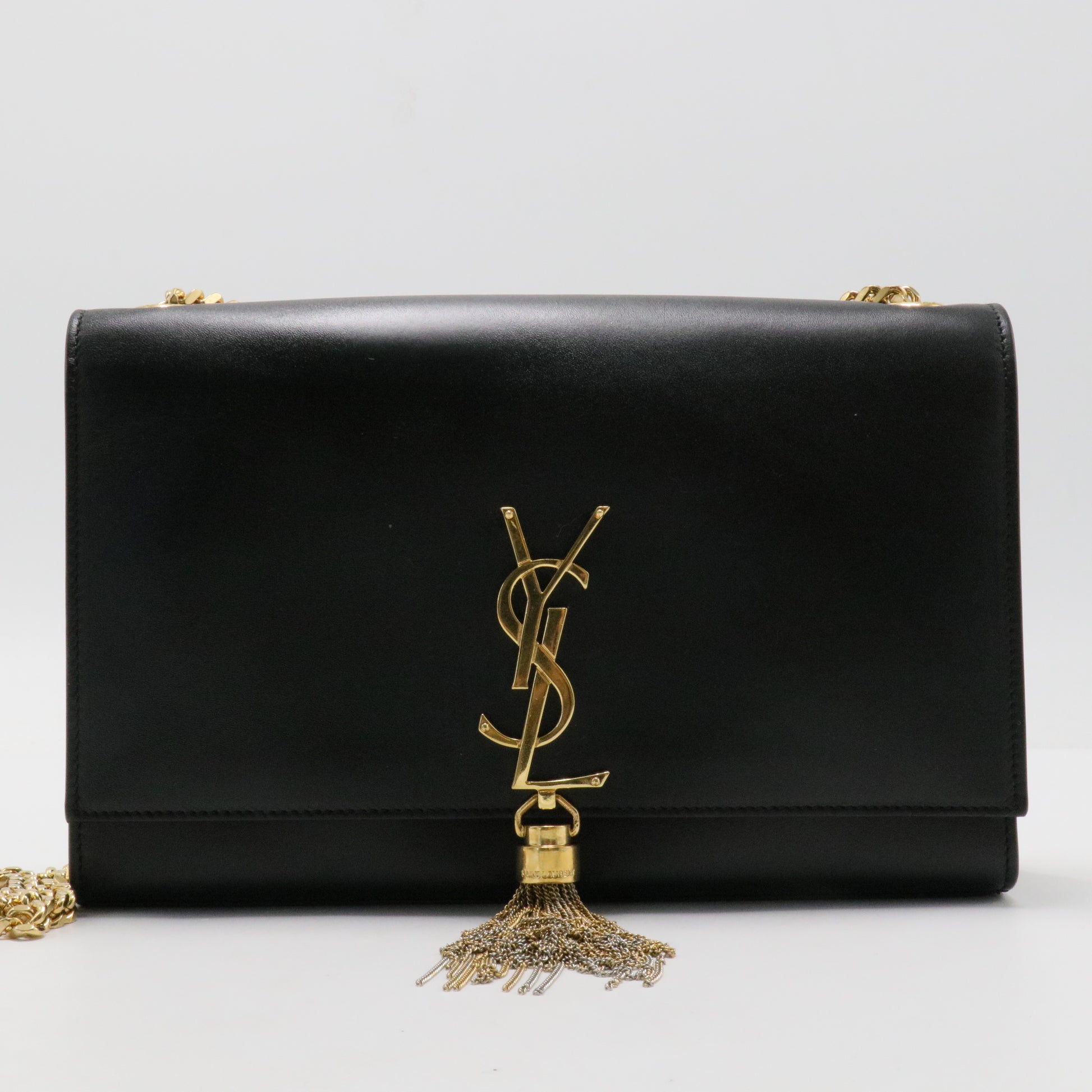 Black Kate tassel bag