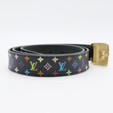 Monogram Multicolor Ceinture Care Belt Black