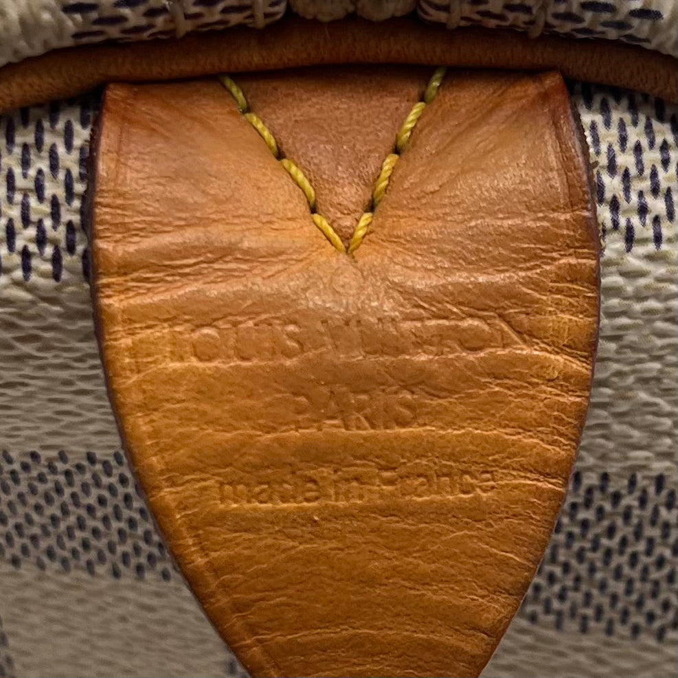 Damier Azur Speedy 30 twins