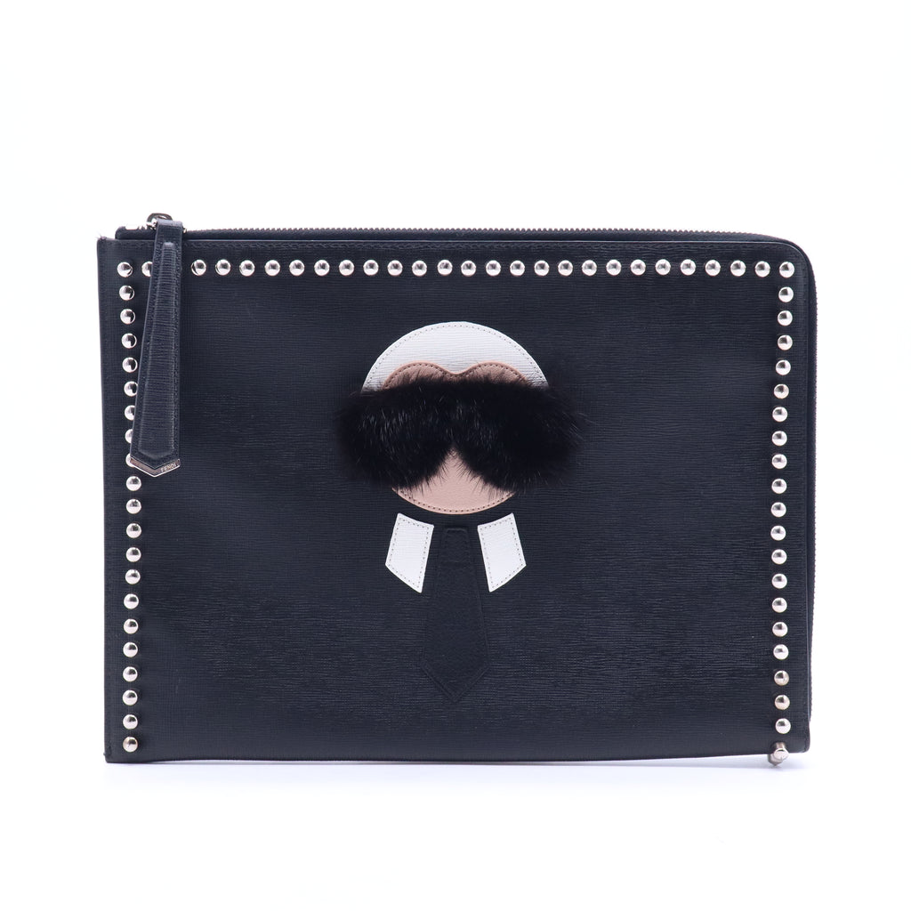 Karlito Calfskin Clutch B21426