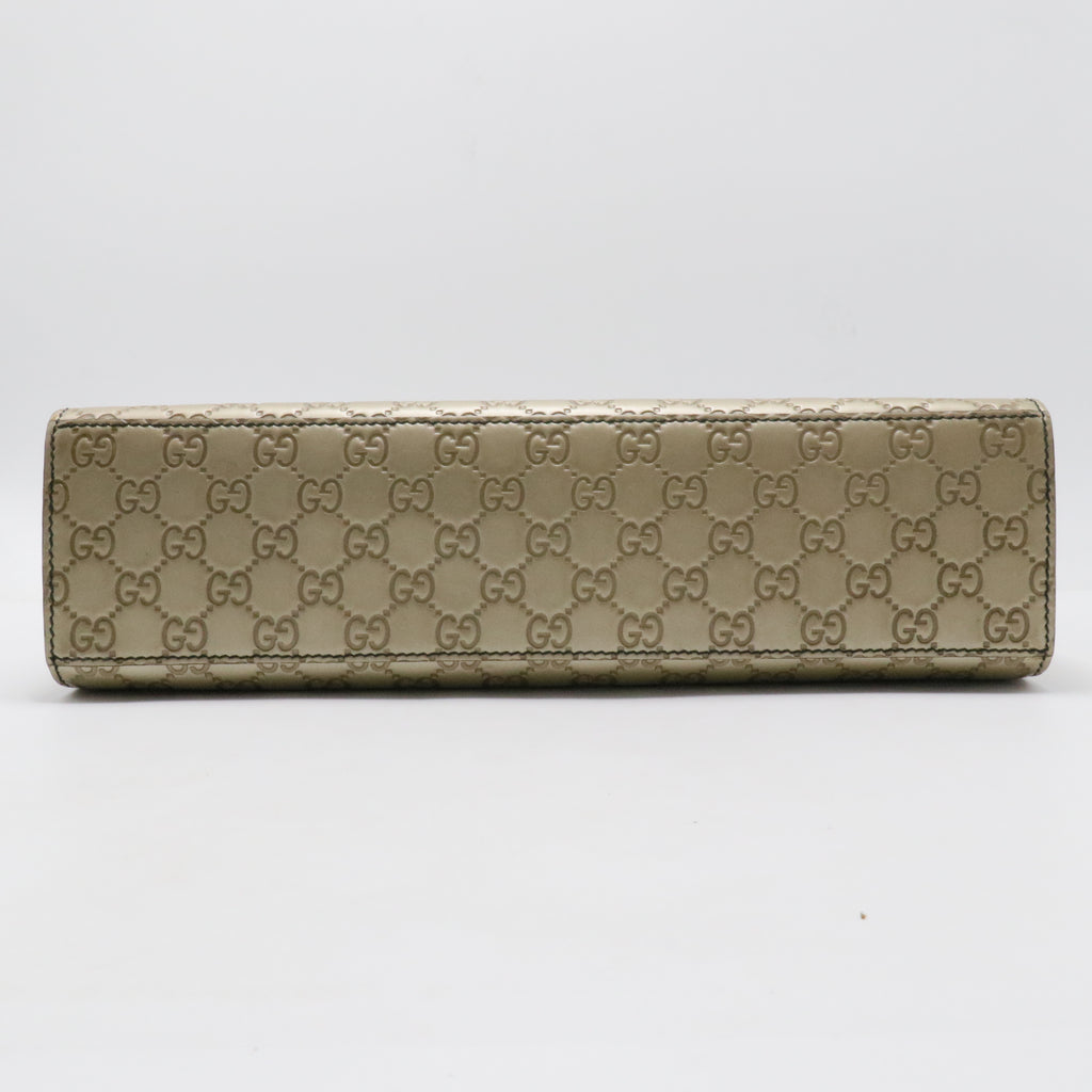 Emily Chain Flap Shoulder Bag Guccissima Leather Large